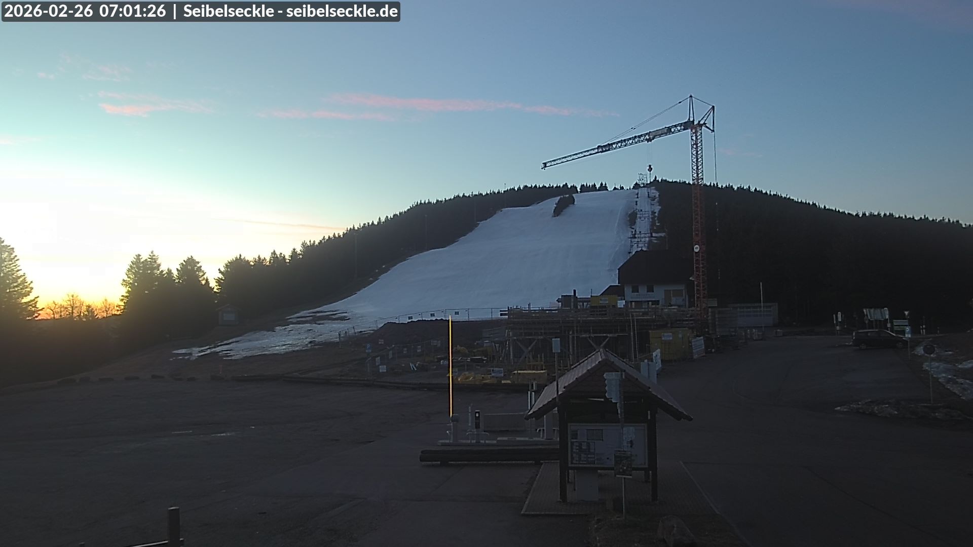 Archived image Webcam Seibelseckle the slope