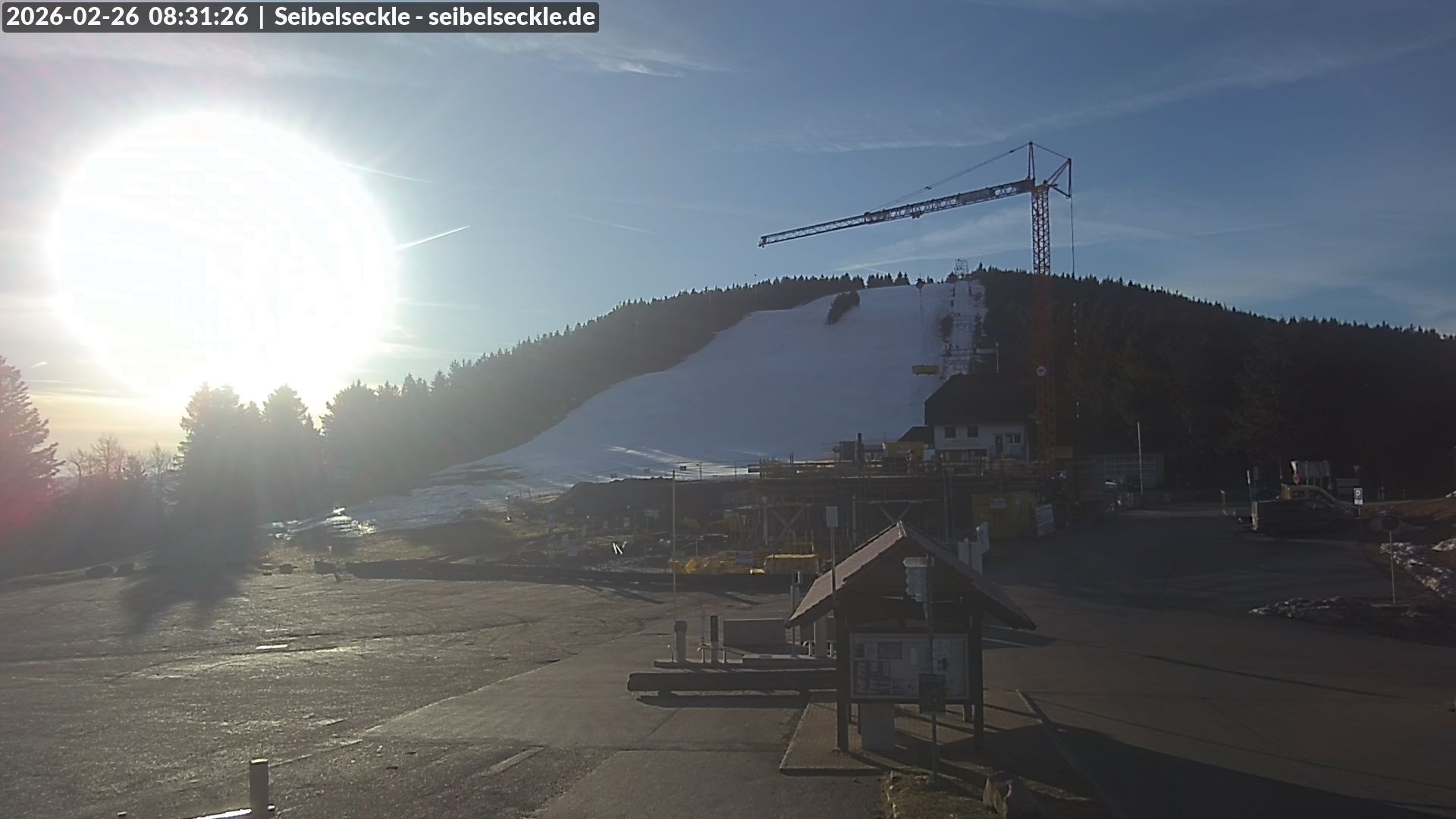 Archived image Webcam Seibelseckle the slope