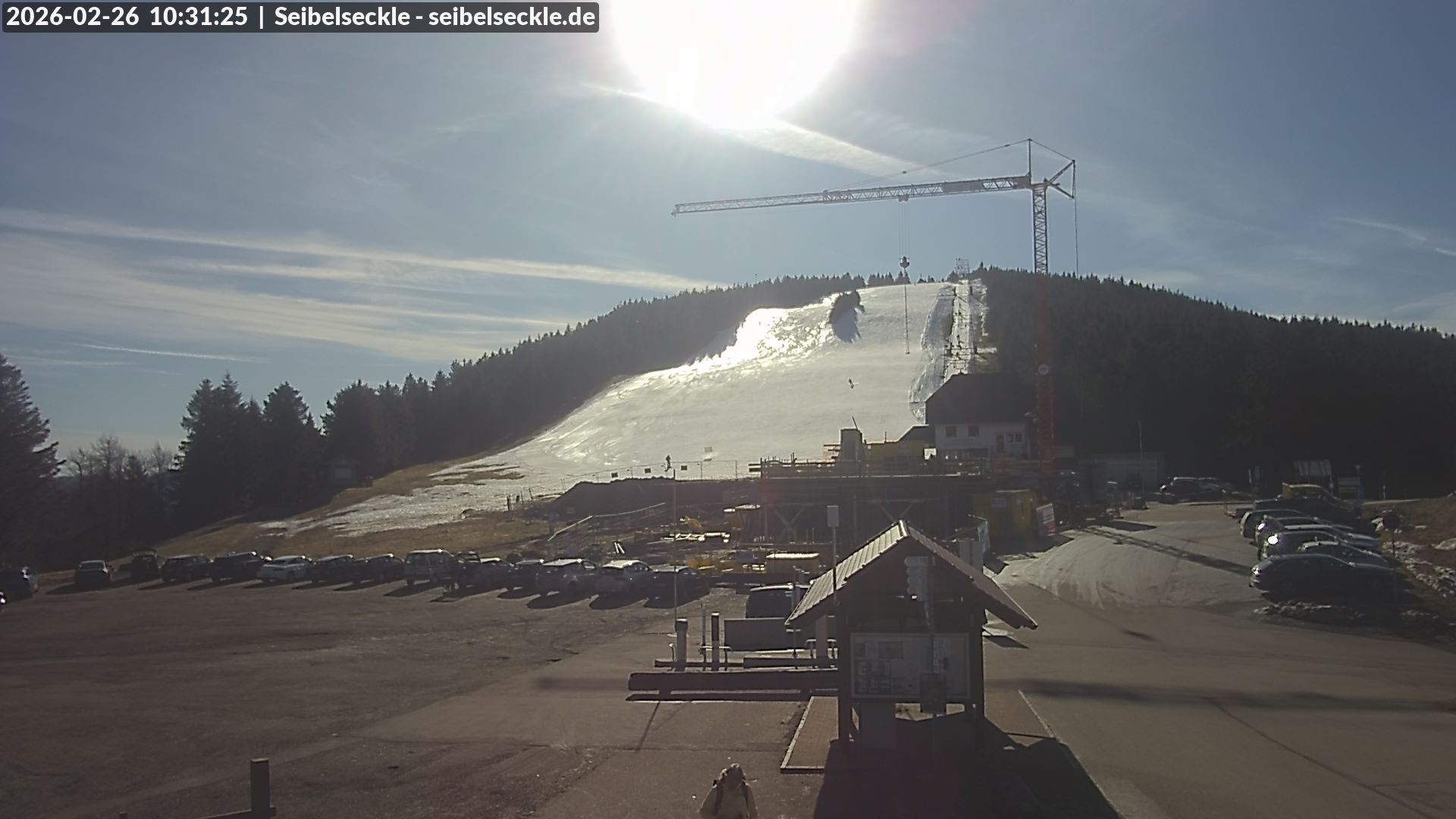 Archived image Webcam Seibelseckle the slope