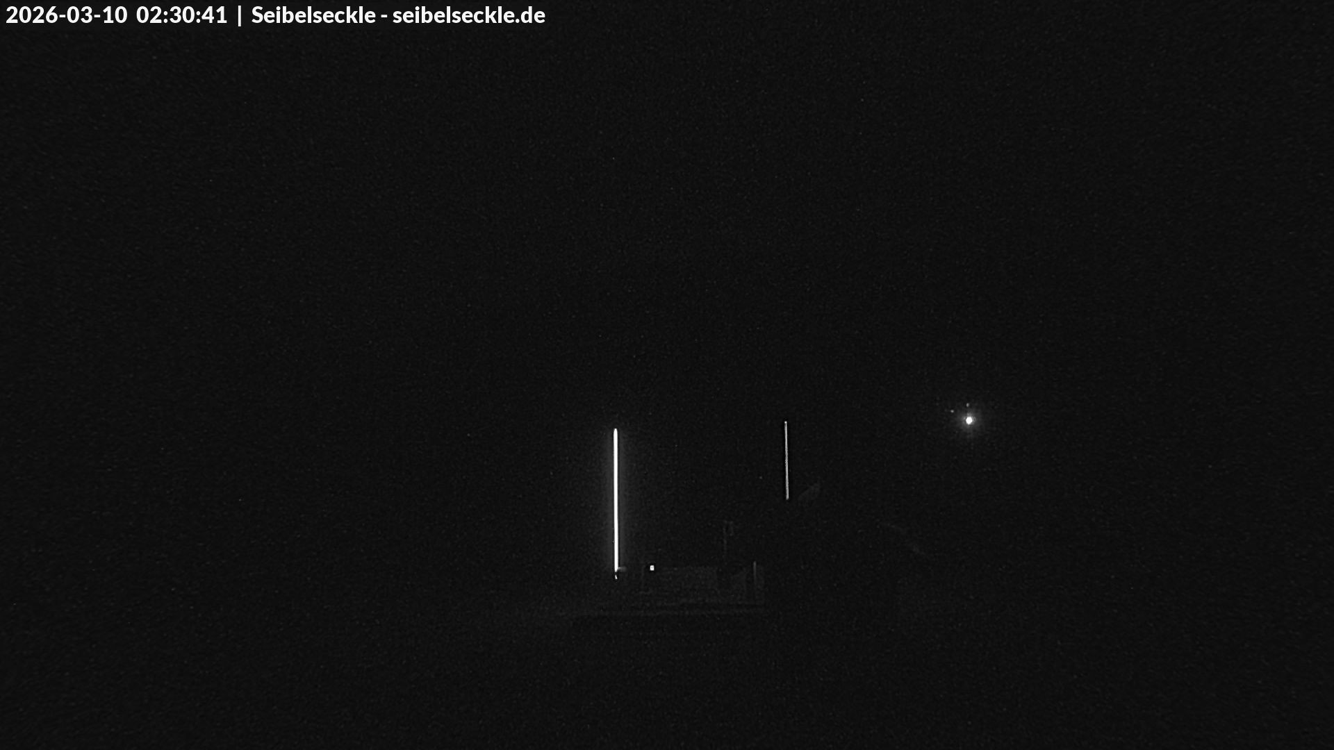 Archiv Foto Webcam Seibelseckle Blick auf die Piste