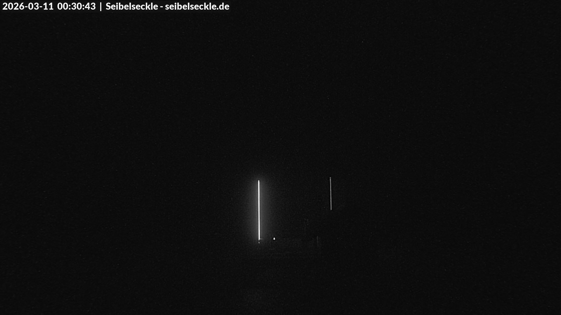 Archiv Foto Webcam Seibelseckle Blick auf die Piste