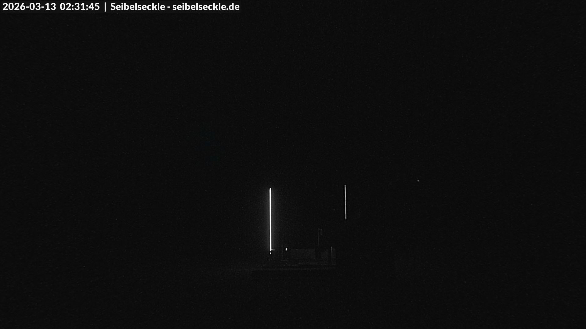Archiv Foto Webcam Seibelseckle Blick auf die Piste
