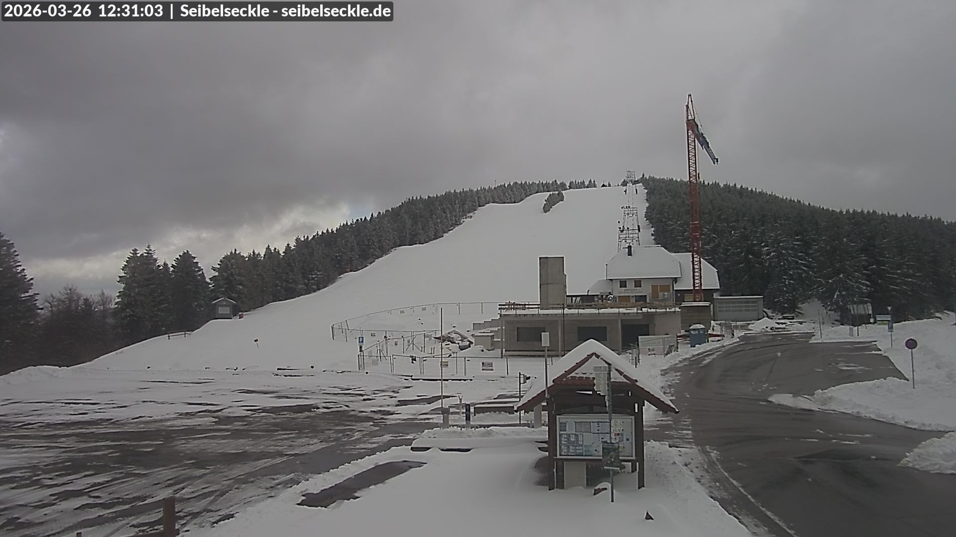 Archived image Webcam Seibelseckle the slope