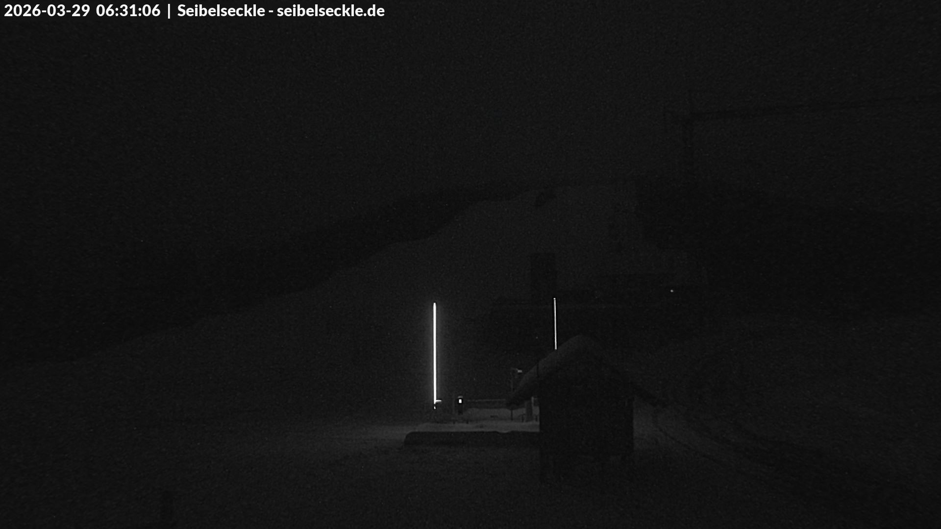 Archiv Foto Webcam Seibelseckle Blick auf die Piste