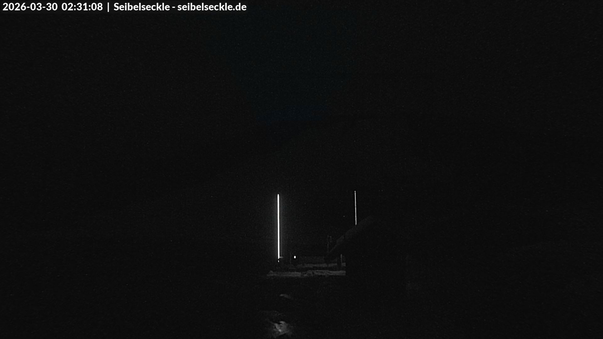 Archiv Foto Webcam Seibelseckle Blick auf die Piste