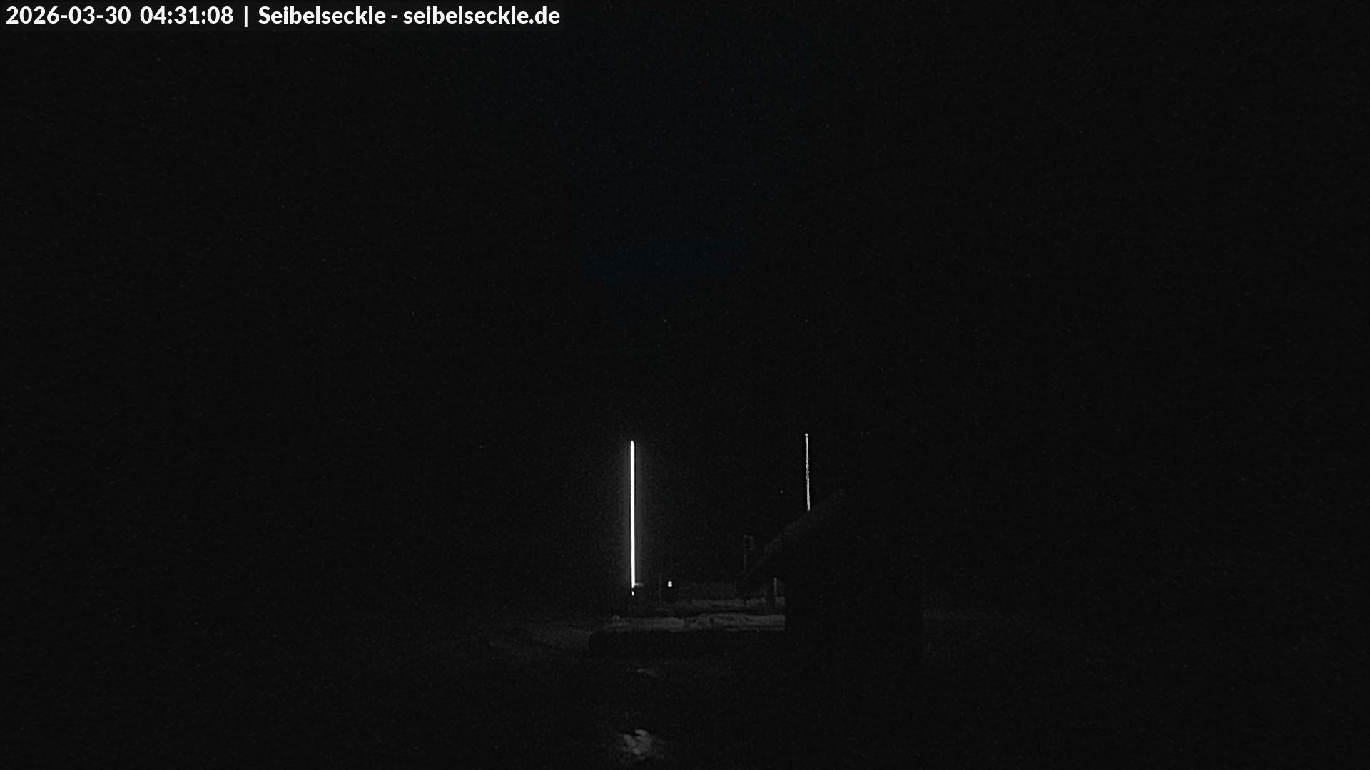 Archiv Foto Webcam Seibelseckle Blick auf die Piste