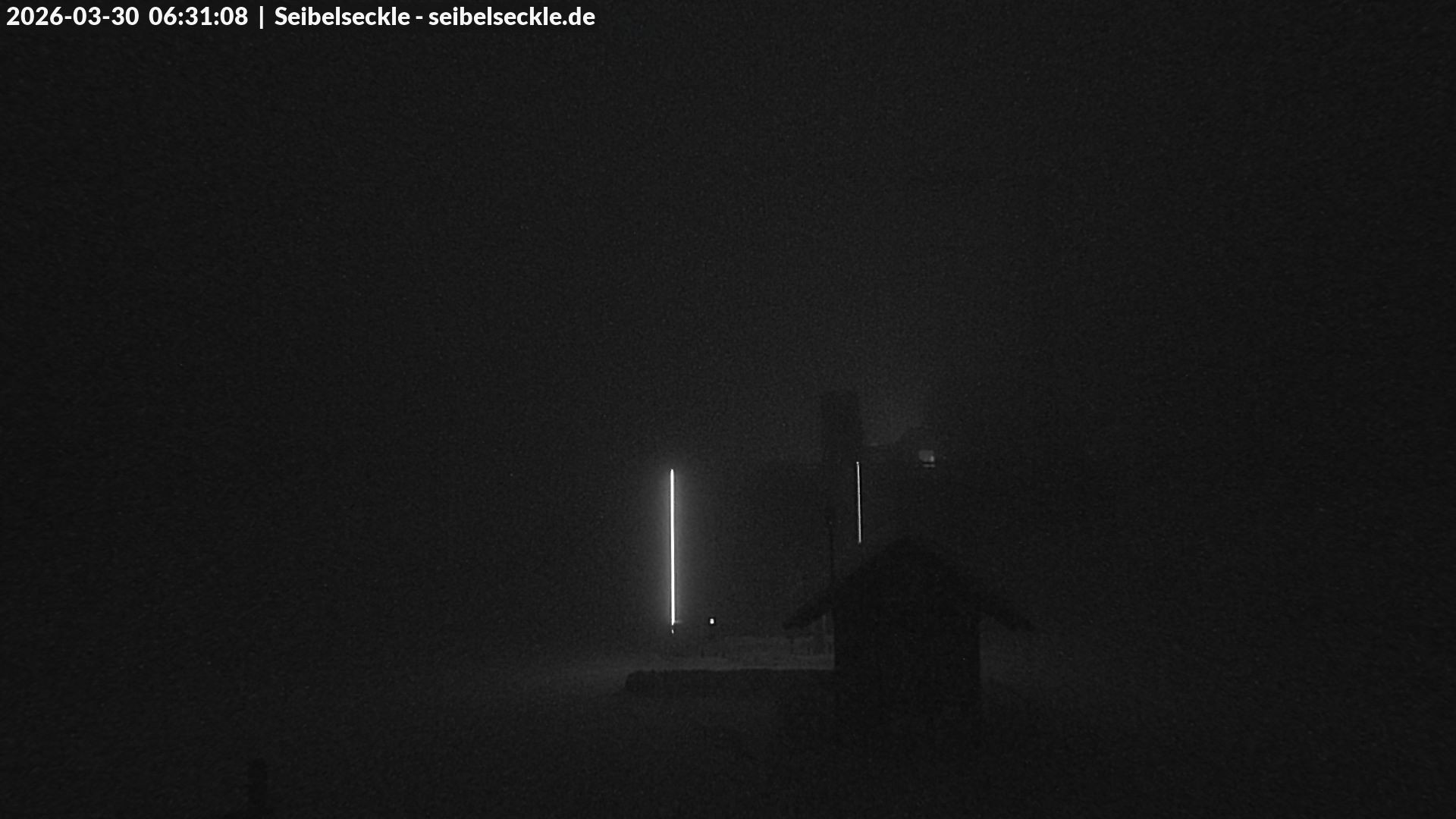 Archiv Foto Webcam Seibelseckle Blick auf die Piste