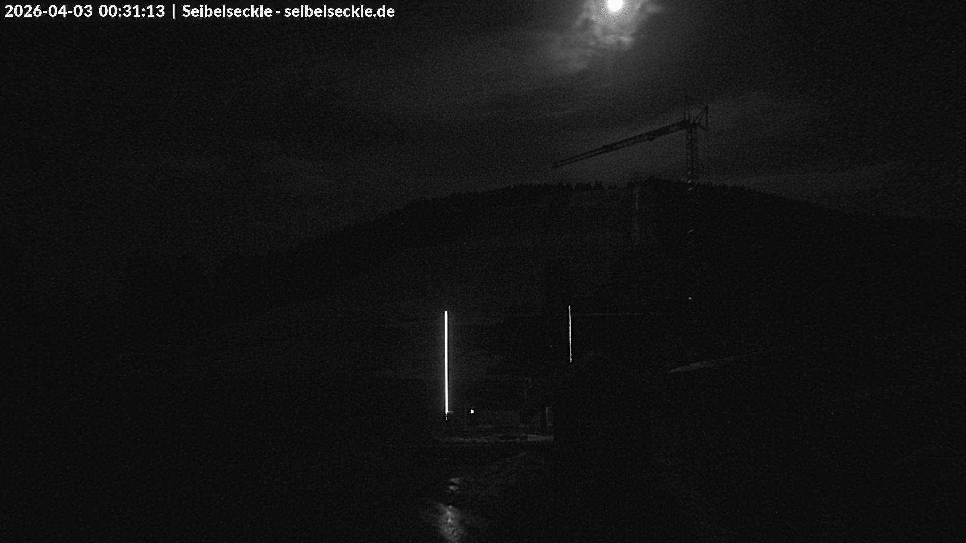 Archiv Foto Webcam Seibelseckle Blick auf die Piste
