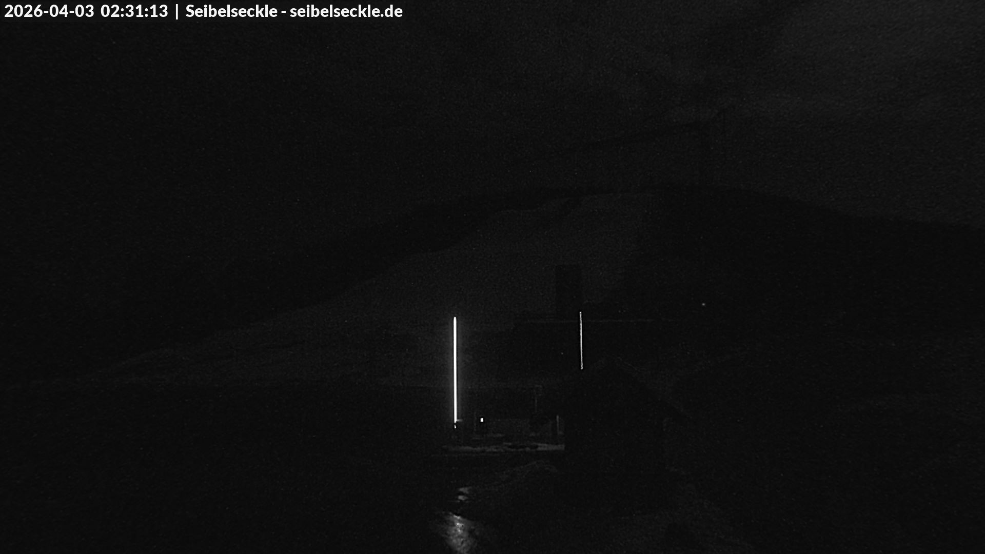 Archiv Foto Webcam Seibelseckle Blick auf die Piste