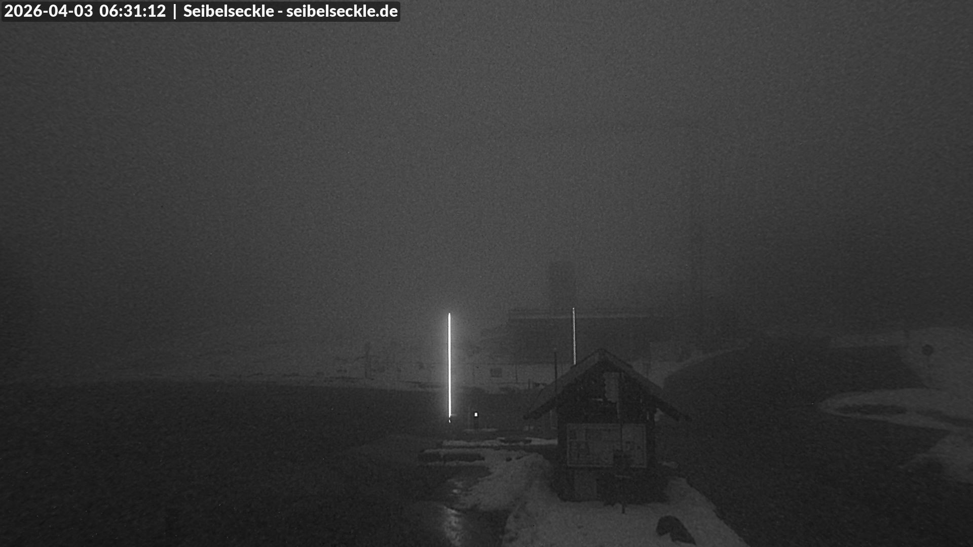 Archiv Foto Webcam Seibelseckle Blick auf die Piste