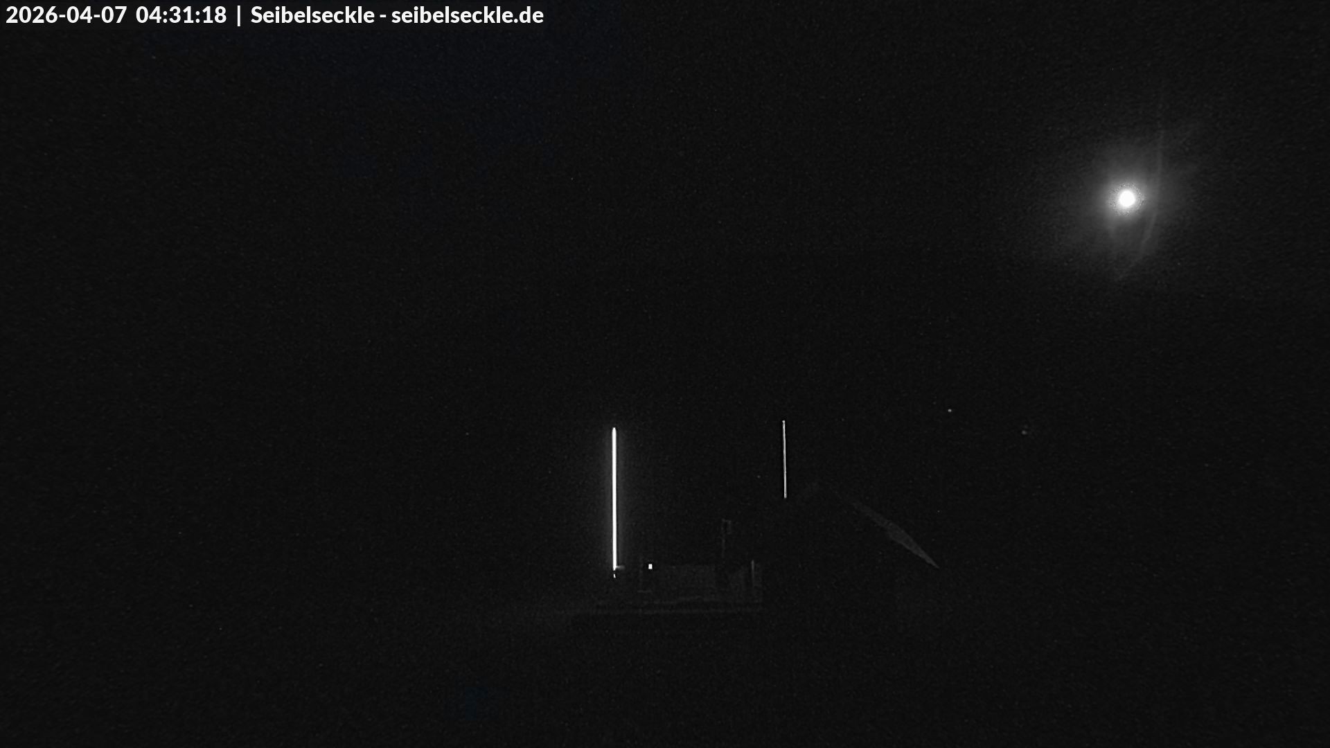 Archiv Foto Webcam Seibelseckle Blick auf die Piste