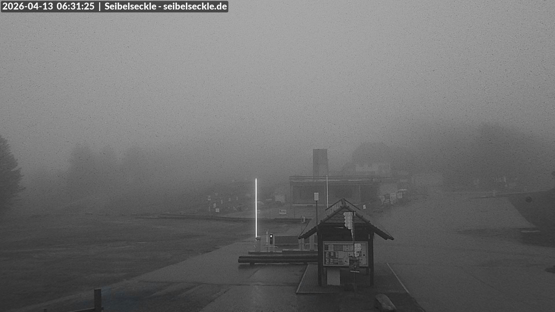 Archiv Foto Webcam Seibelseckle Blick auf die Piste