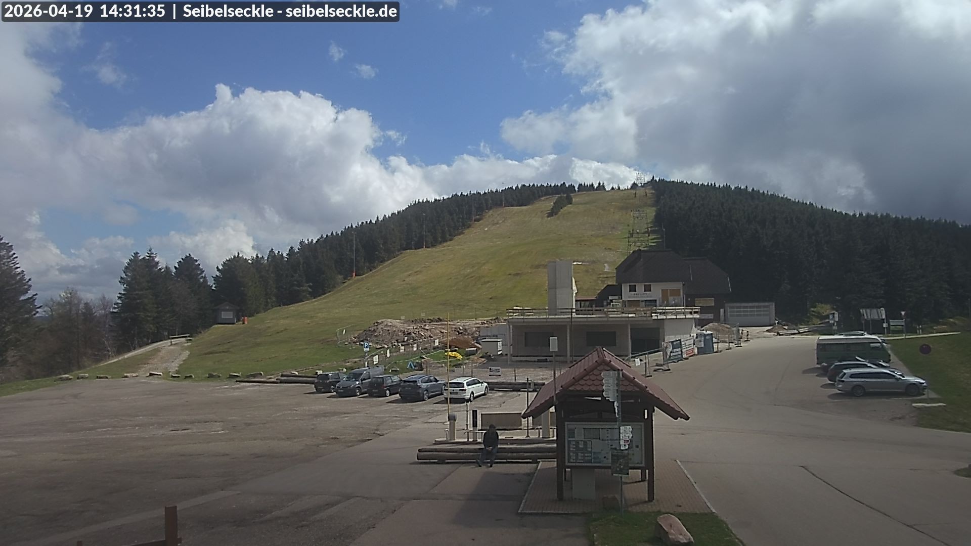 Archived image Webcam Seibelseckle the slope