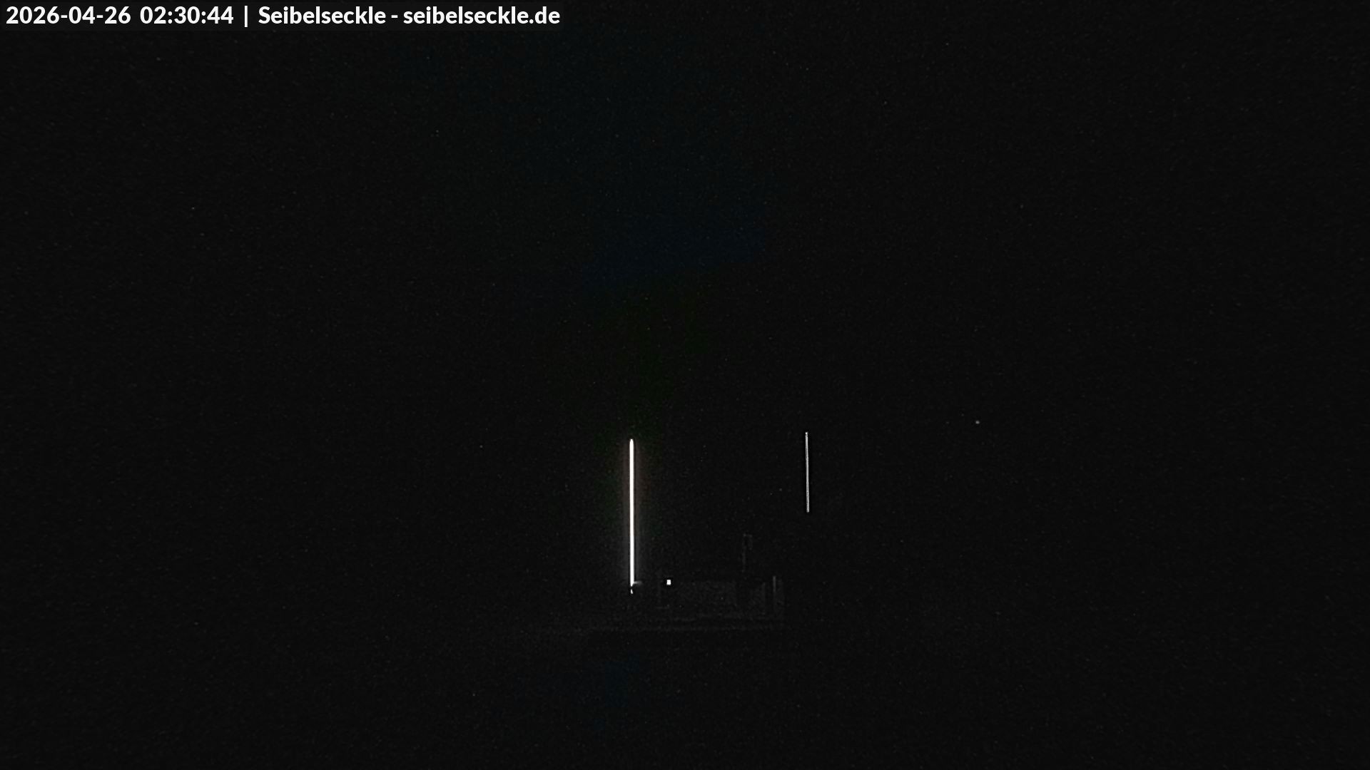 Archiv Foto Webcam Seibelseckle Blick auf die Piste