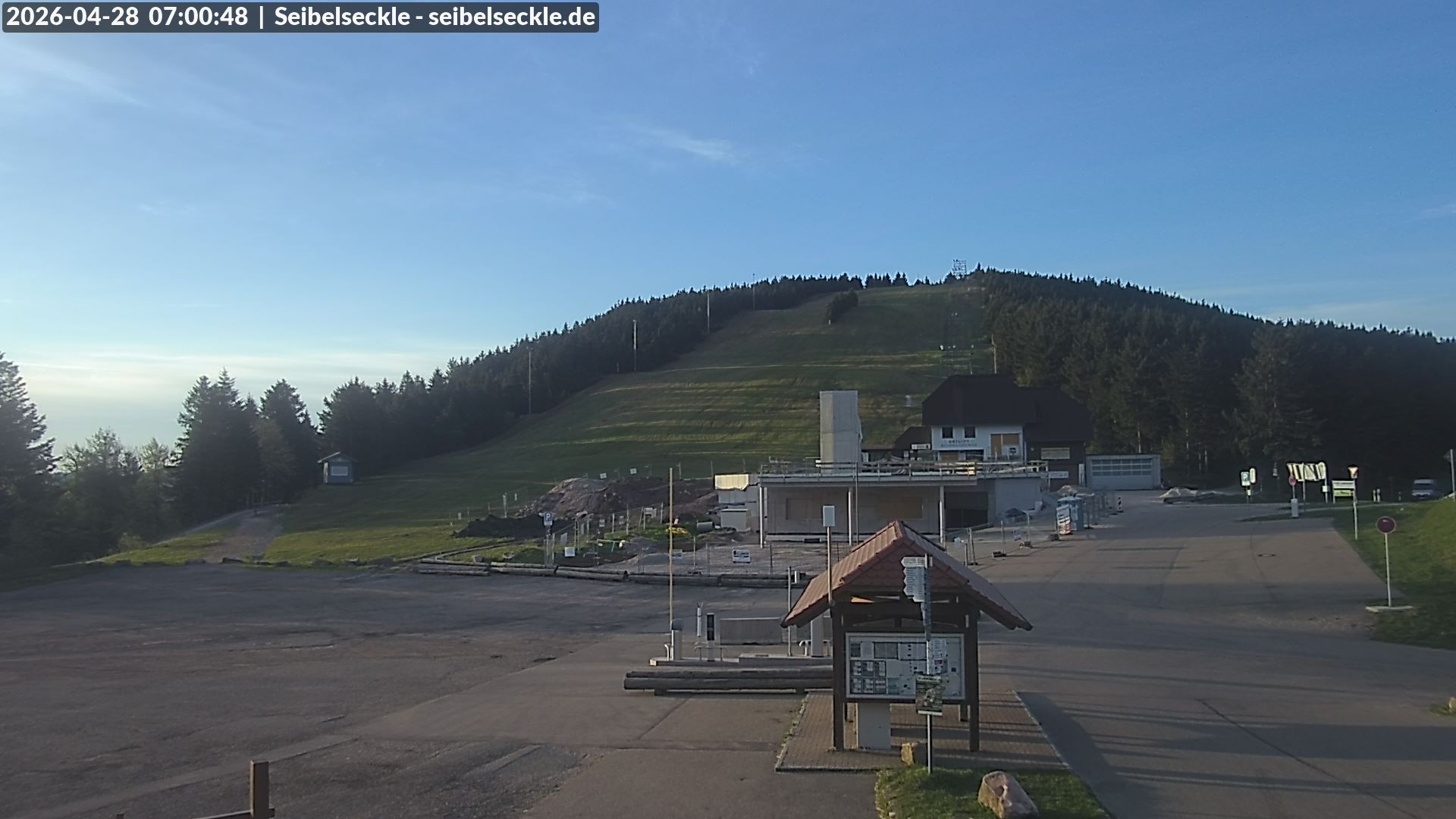 Archived image Webcam Seibelseckle the slope