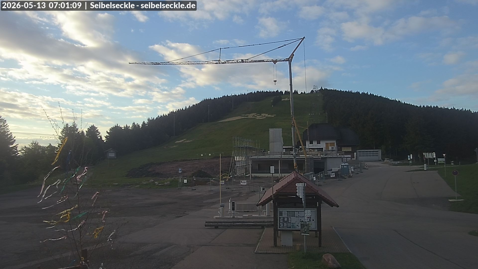 Archived image Webcam Seibelseckle the slope