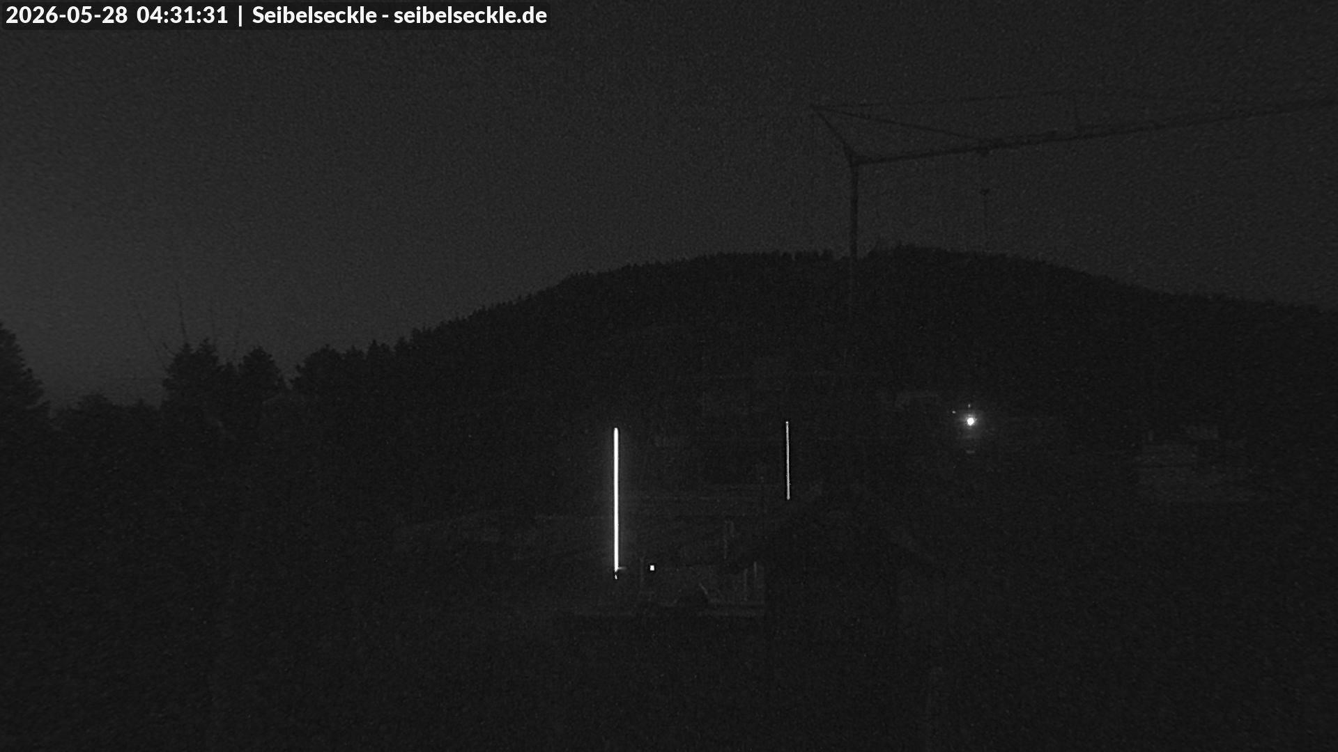 Archiv Foto Webcam Seibelseckle Blick auf die Piste