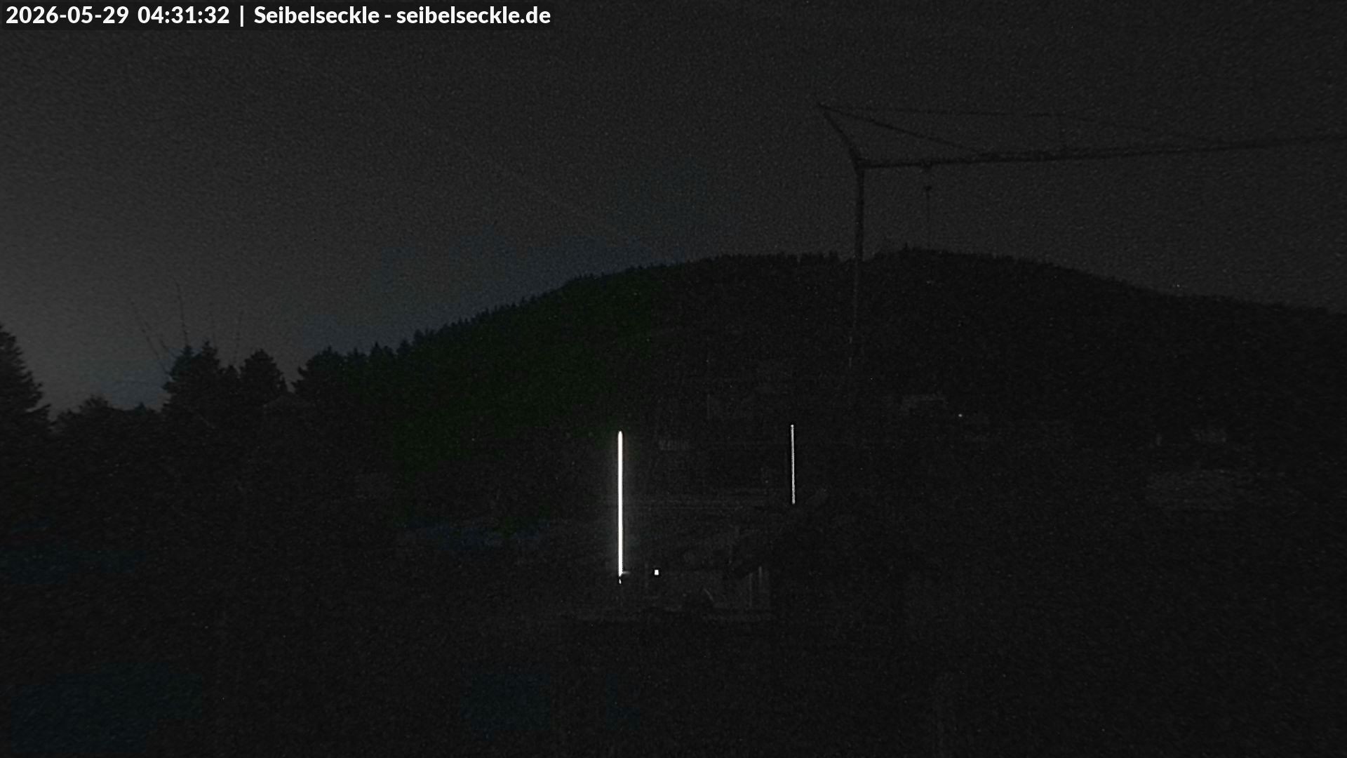 Archiv Foto Webcam Seibelseckle Blick auf die Piste