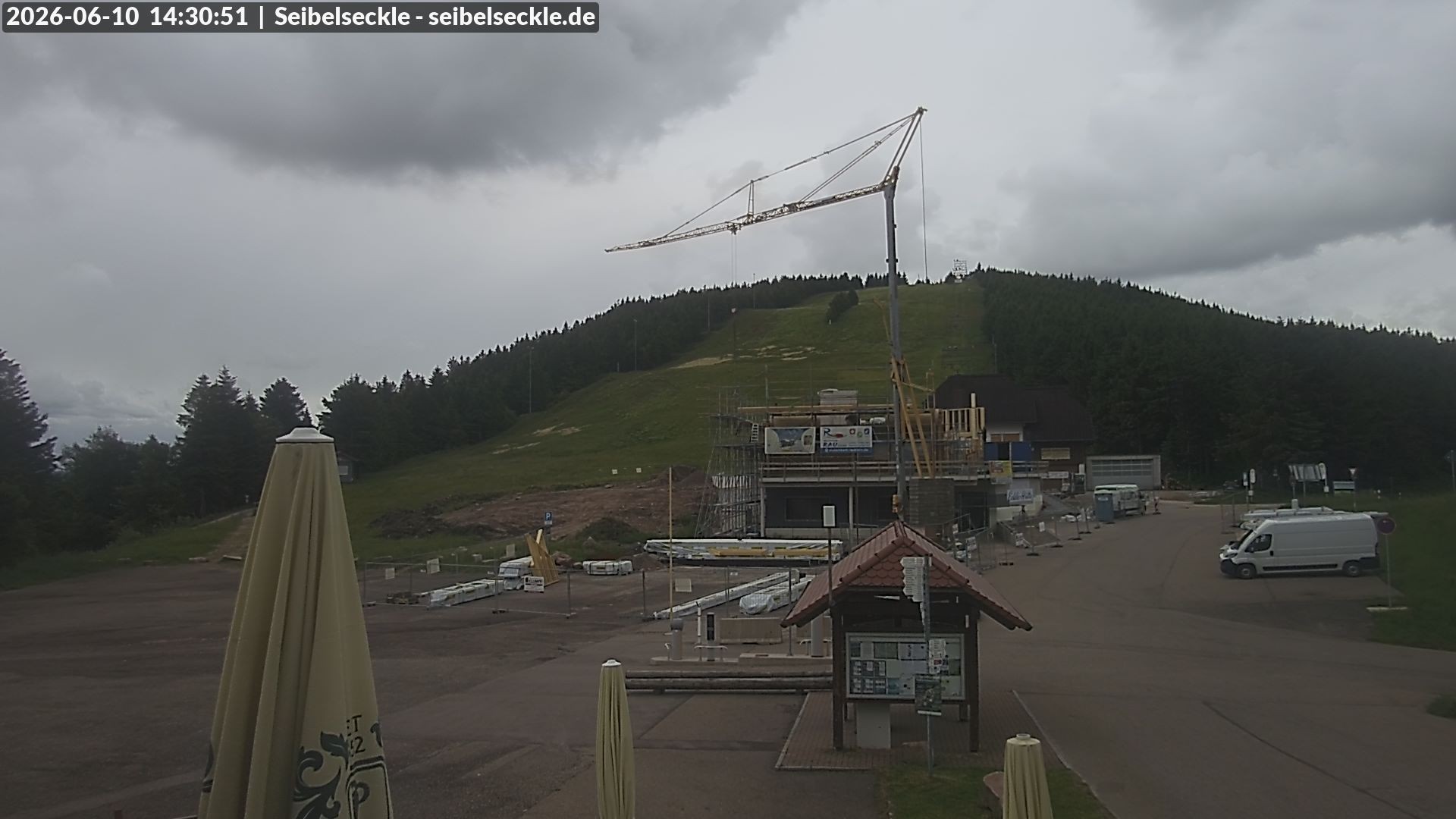 Archived image Webcam Seibelseckle the slope