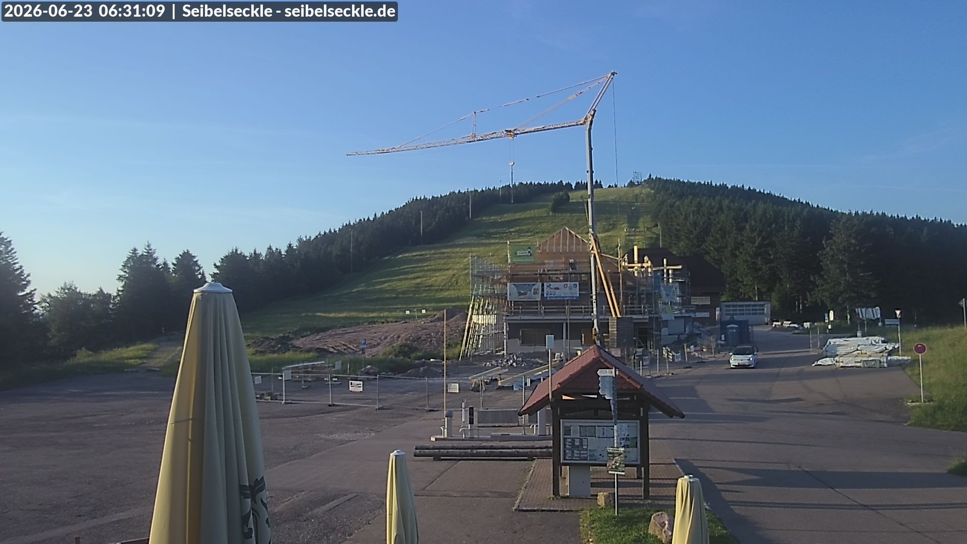 Archived image Webcam Seibelseckle the slope