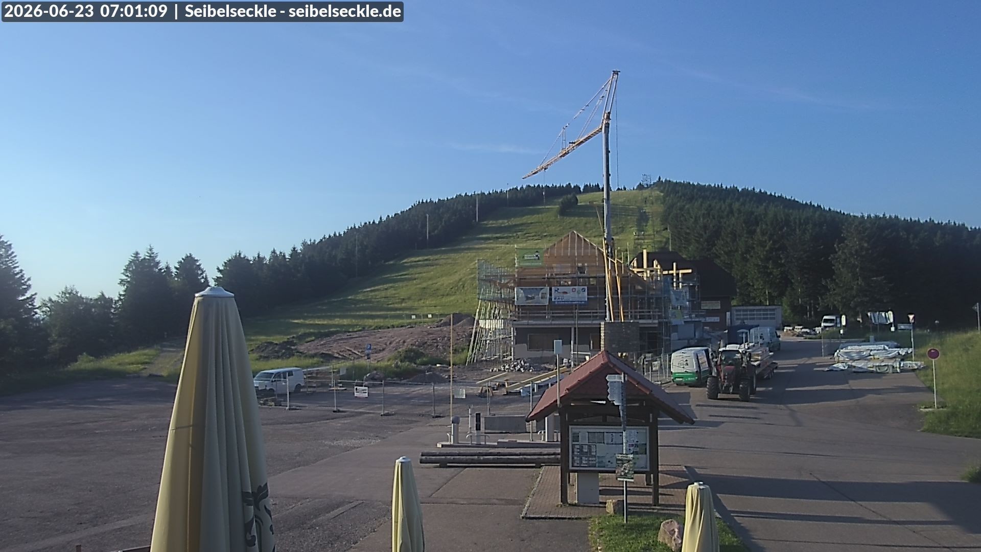 Archived image Webcam Seibelseckle the slope