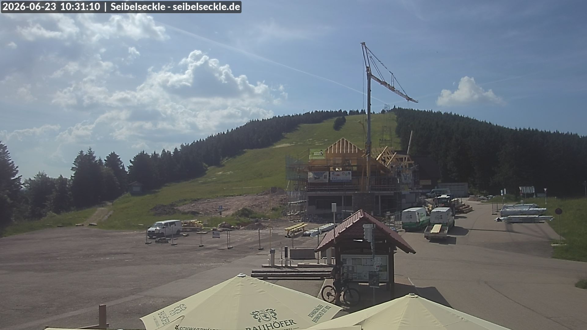 Archived image Webcam Seibelseckle the slope