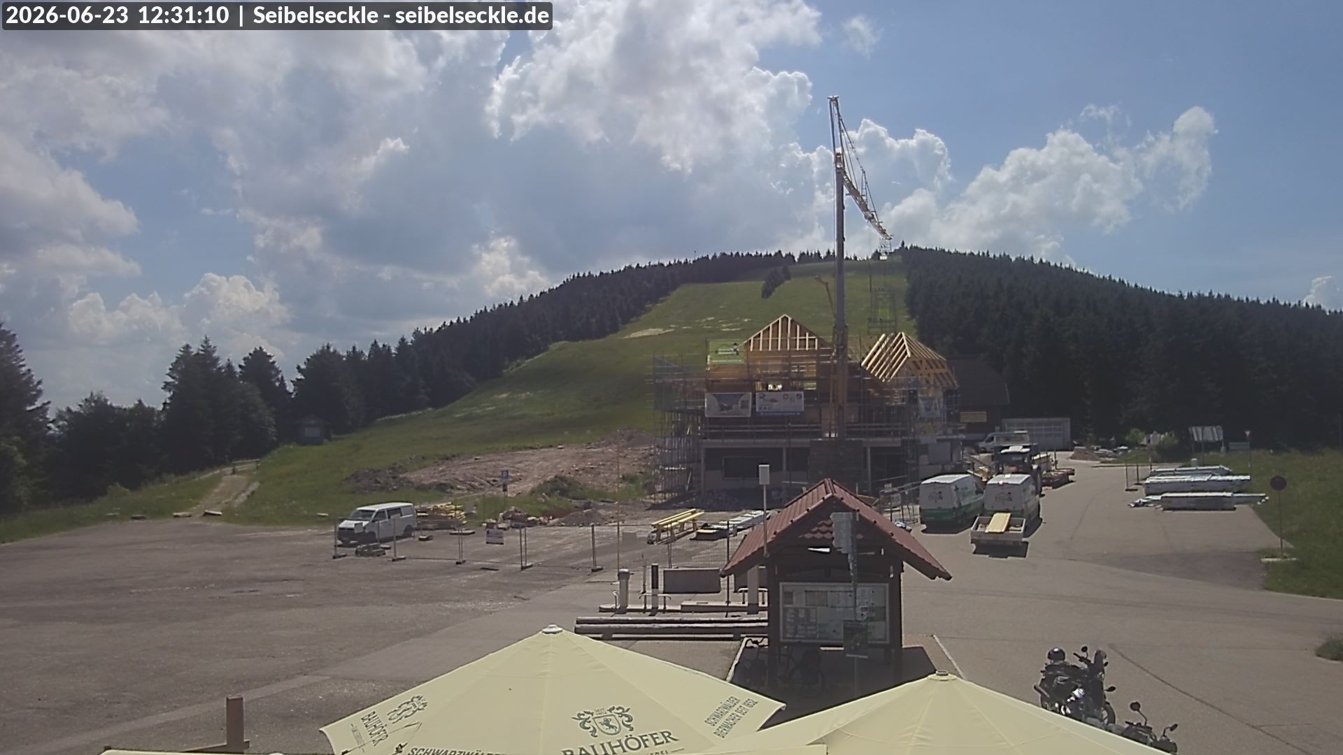 Archived image Webcam Seibelseckle the slope