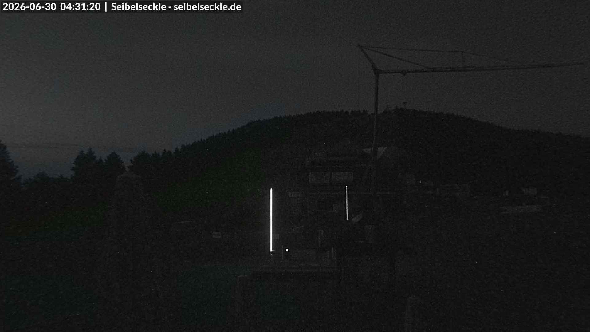 Archiv Foto Webcam Seibelseckle Blick auf die Piste