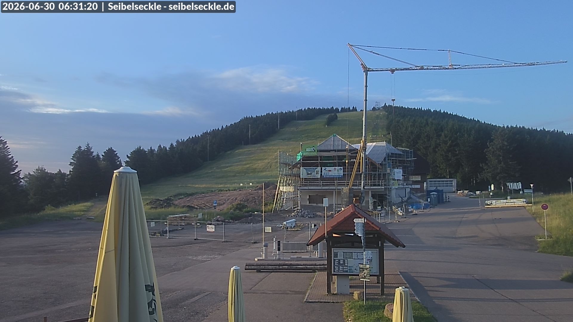 Archived image Webcam Seibelseckle the slope
