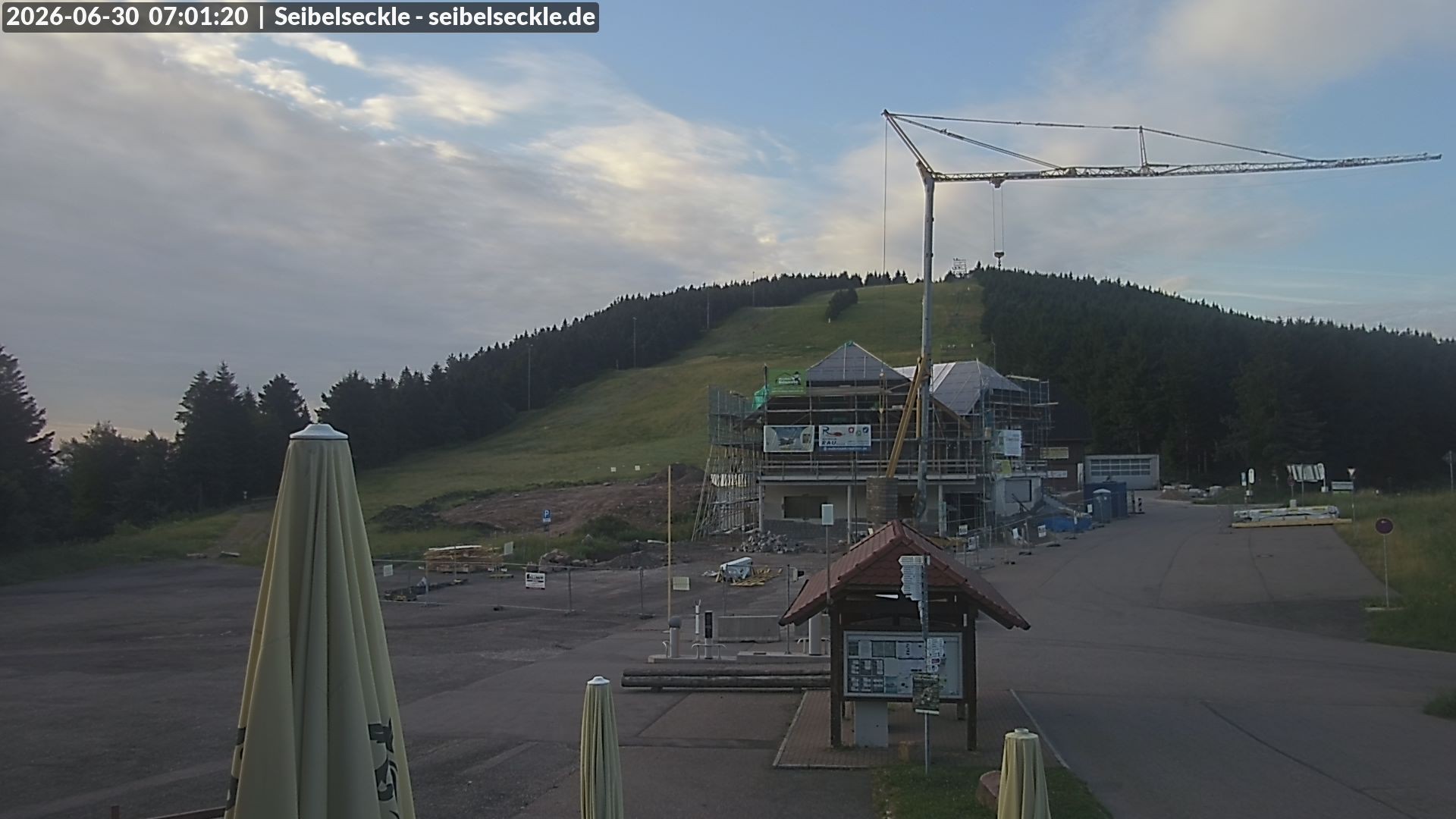 Archived image Webcam Seibelseckle the slope