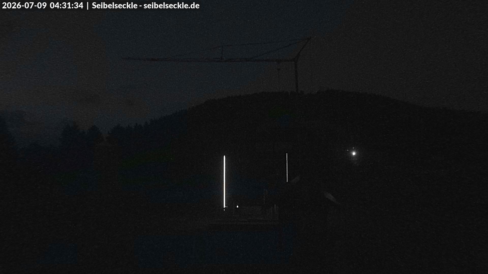 Archiv Foto Webcam Seibelseckle Blick auf die Piste
