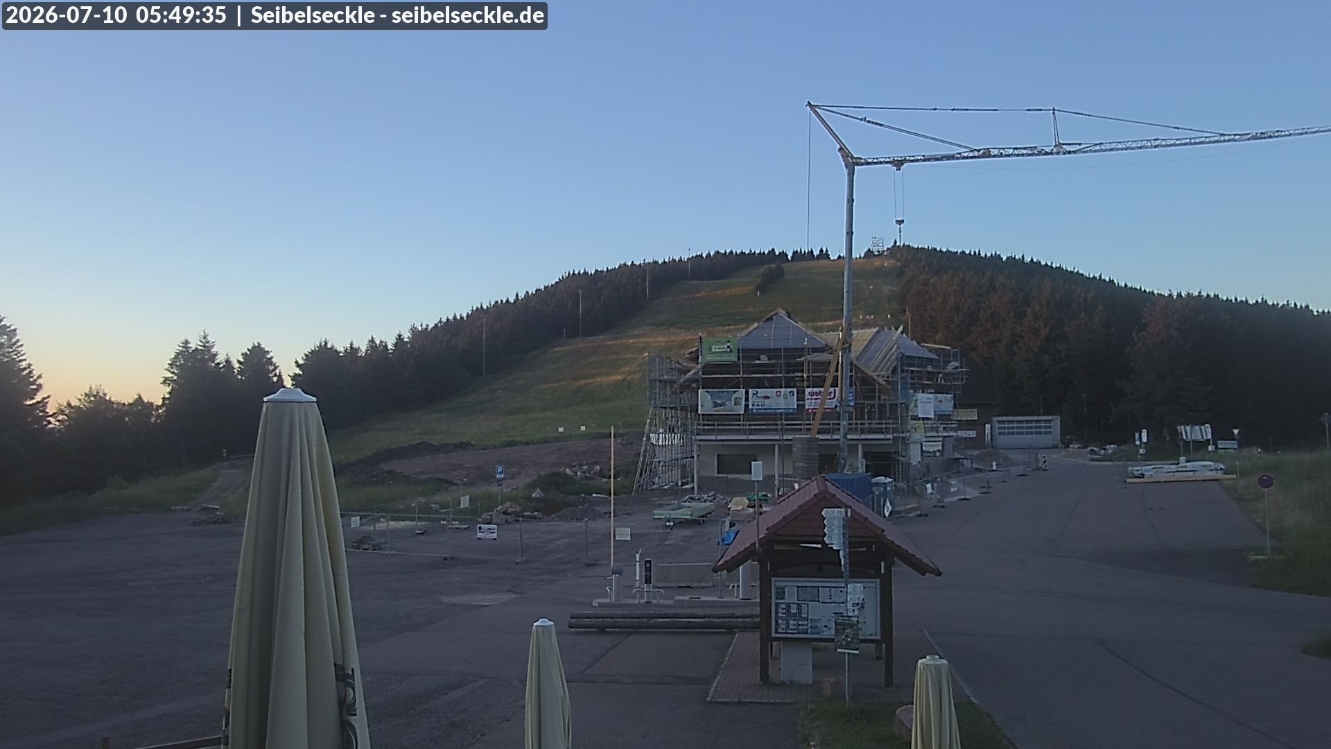 Archived image Webcam Seibelseckle the slope