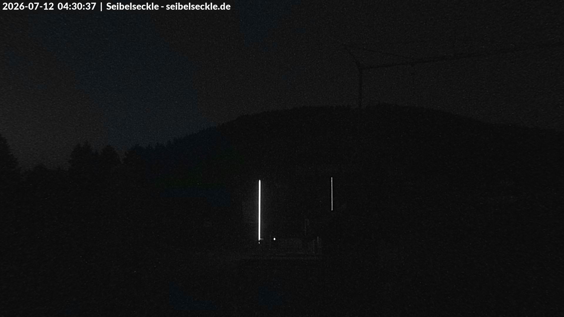 Archiv Foto Webcam Seibelseckle Blick auf die Piste