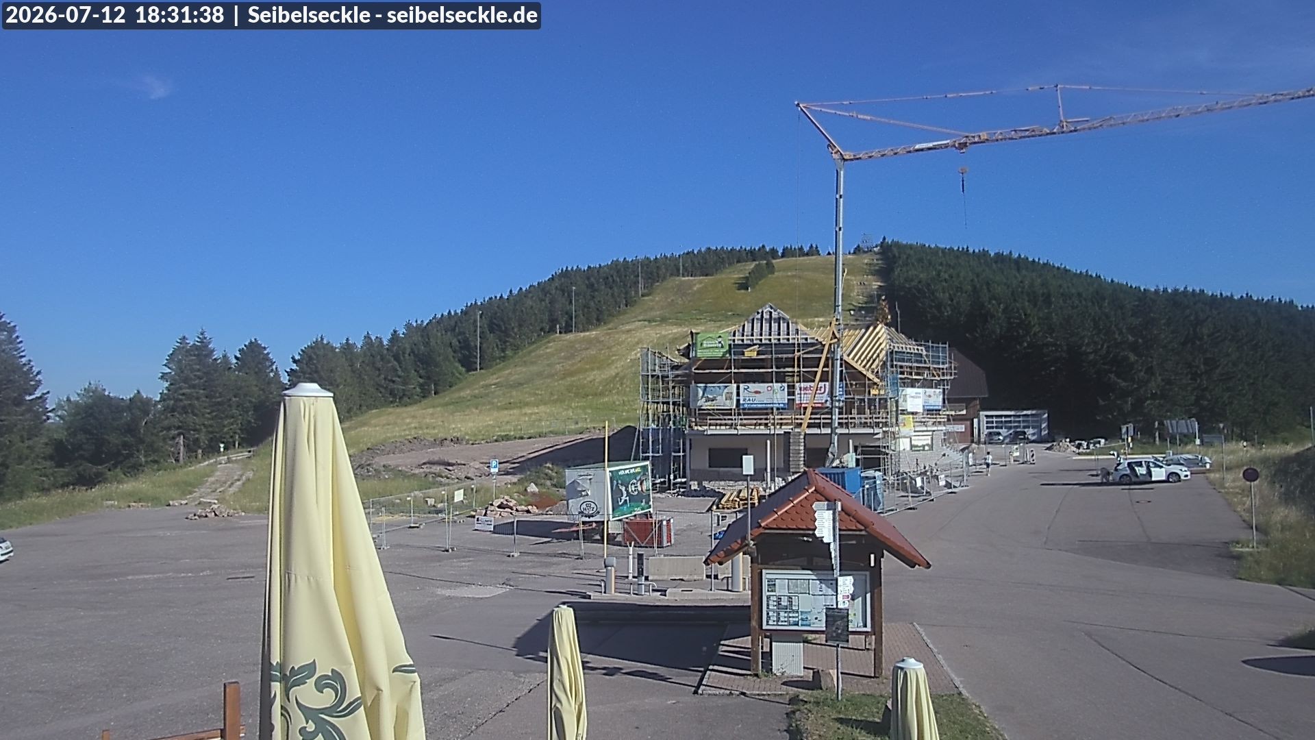 Archived image Webcam Seibelseckle the slope