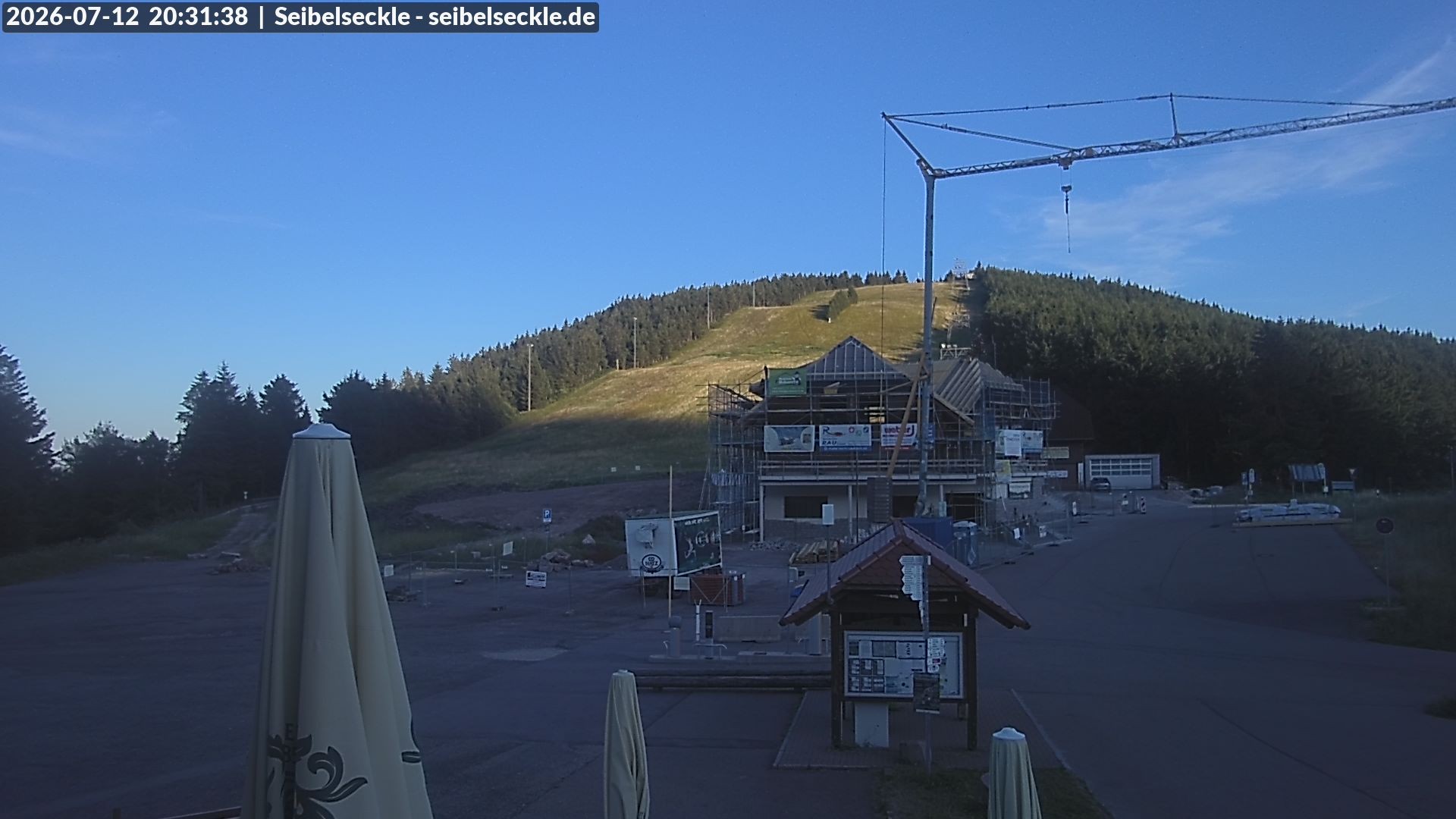 Archived image Webcam Seibelseckle the slope