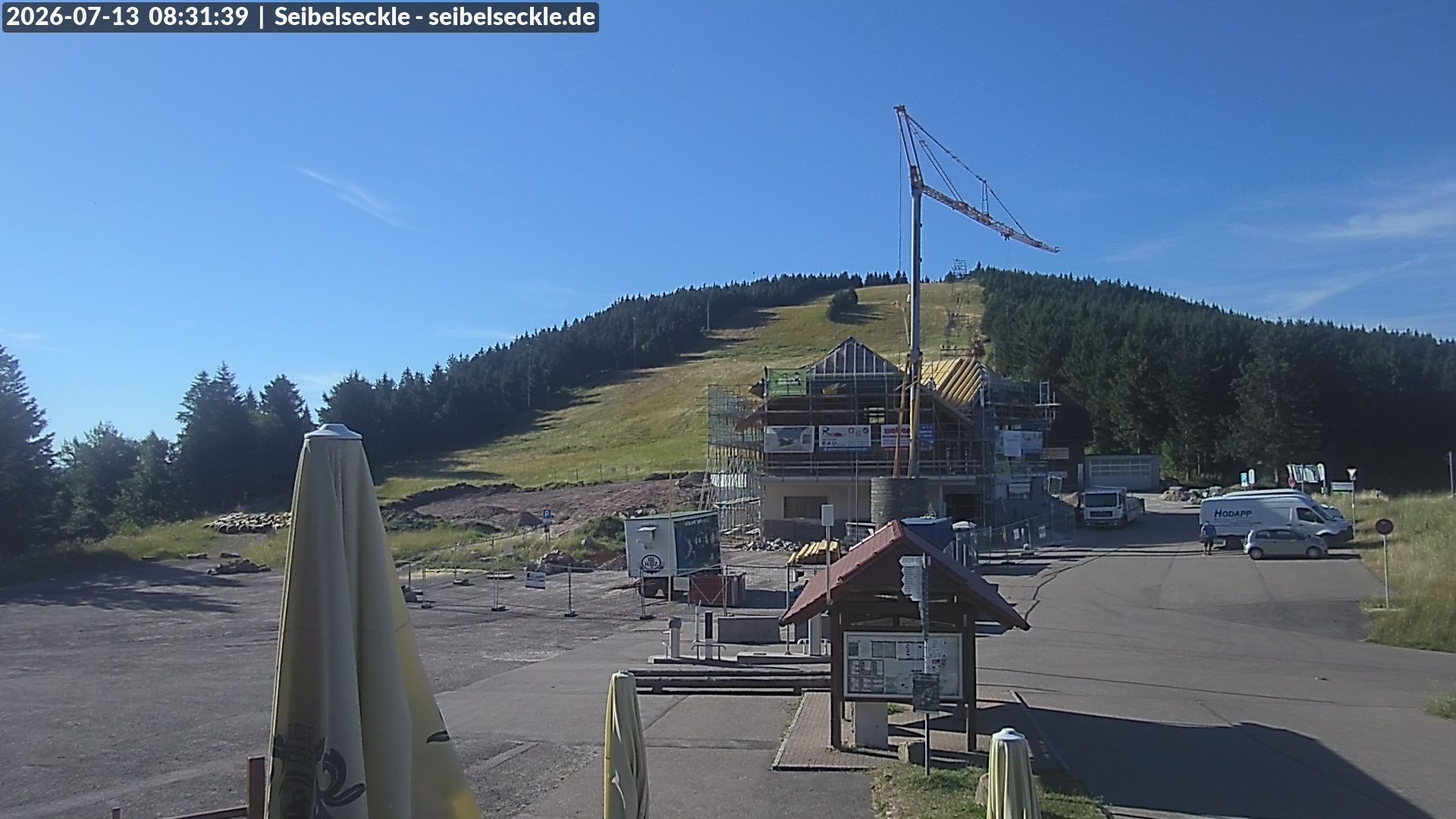 Archived image Webcam Seibelseckle the slope