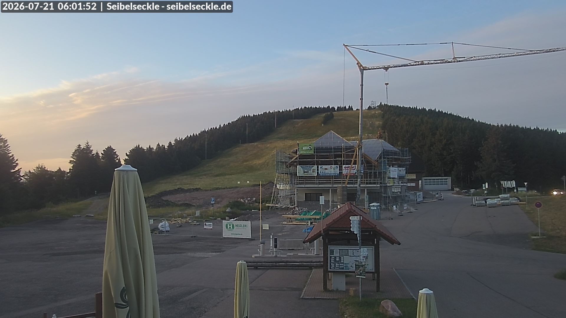 Archived image Webcam Seibelseckle the slope
