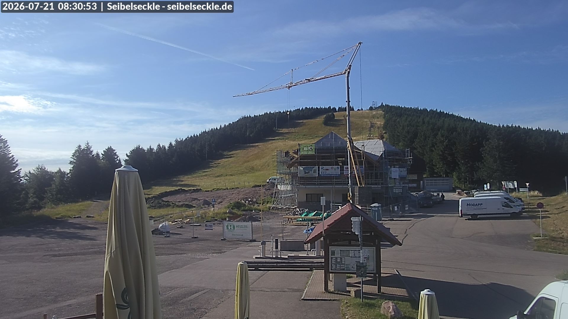 Archived image Webcam Seibelseckle the slope