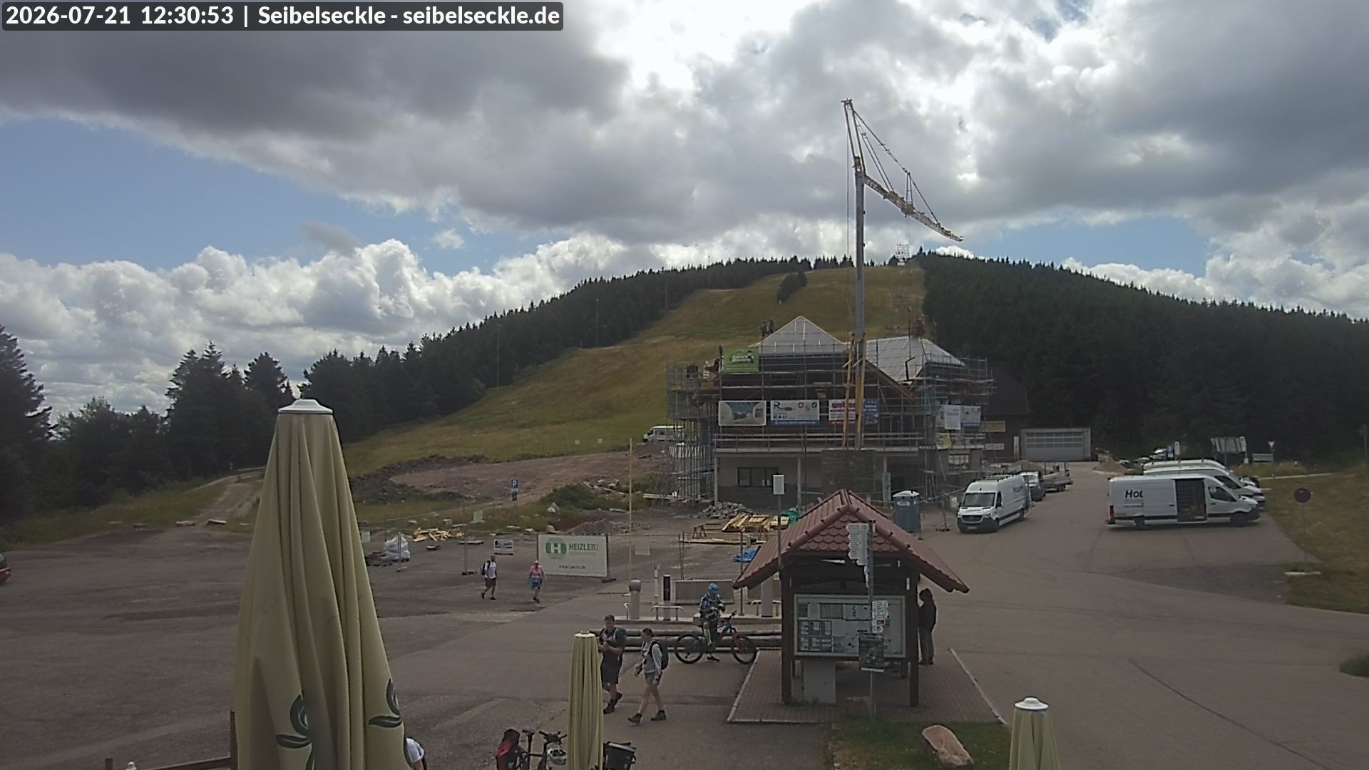 Archived image Webcam Seibelseckle the slope