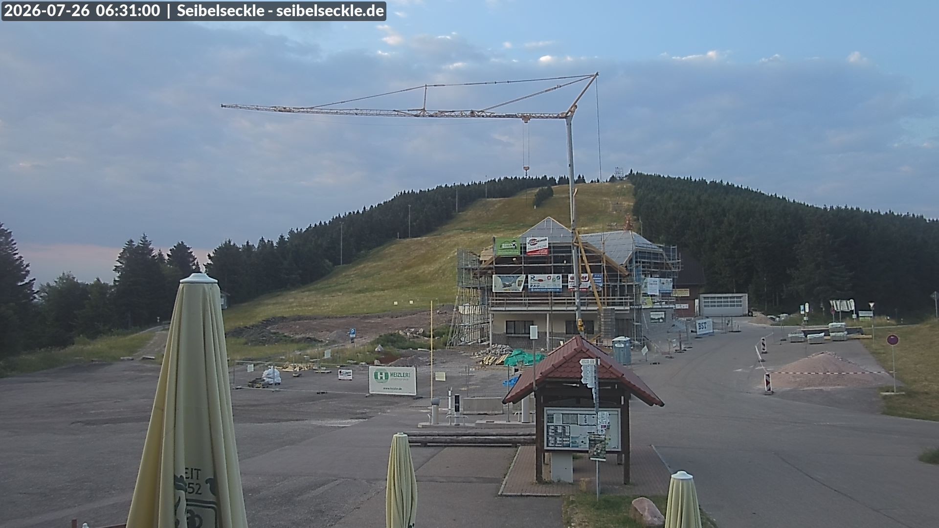 Archived image Webcam Seibelseckle the slope