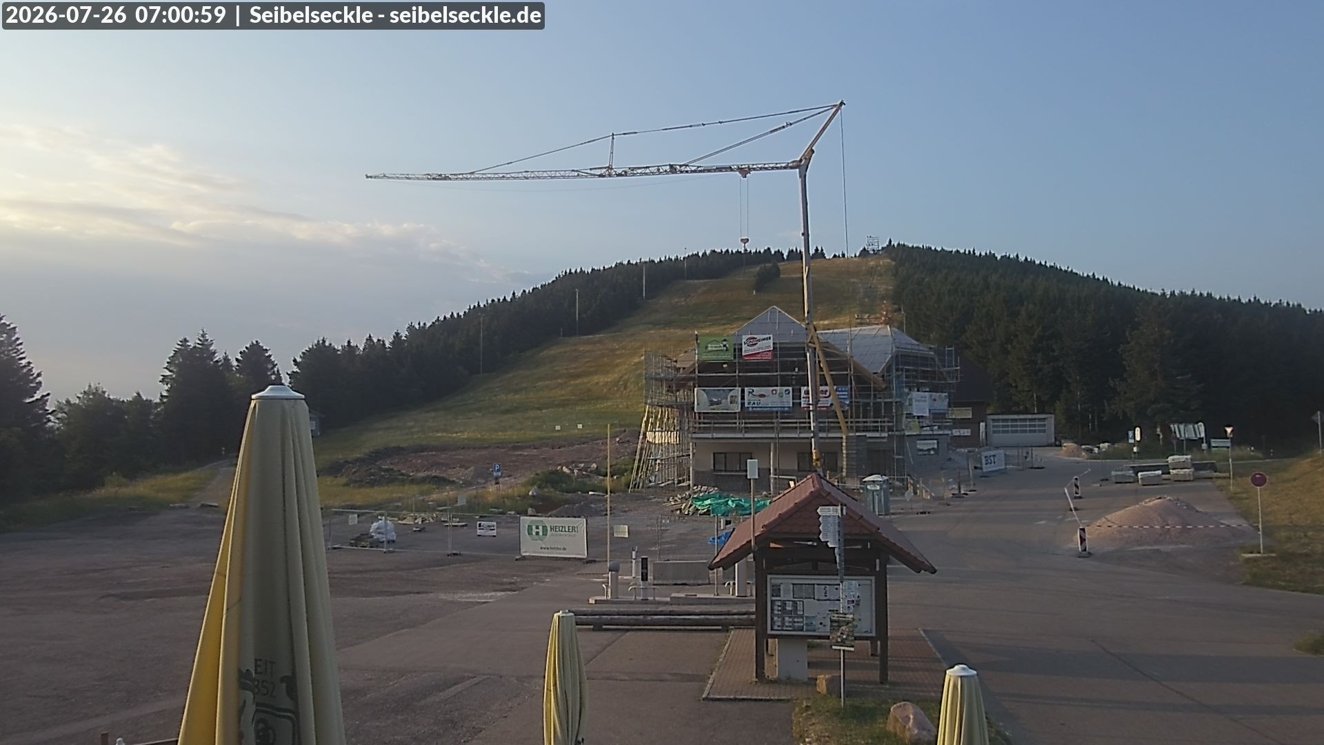 Archived image Webcam Seibelseckle the slope
