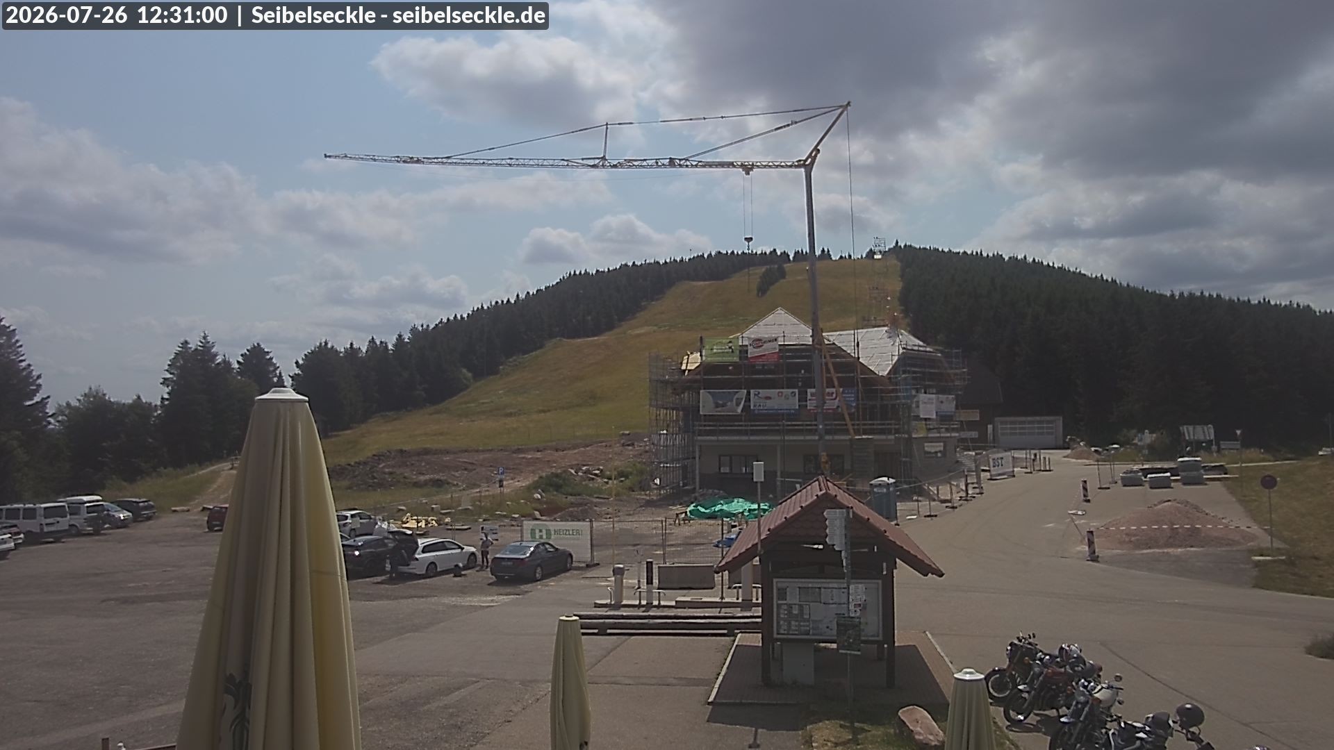Archived image Webcam Seibelseckle the slope