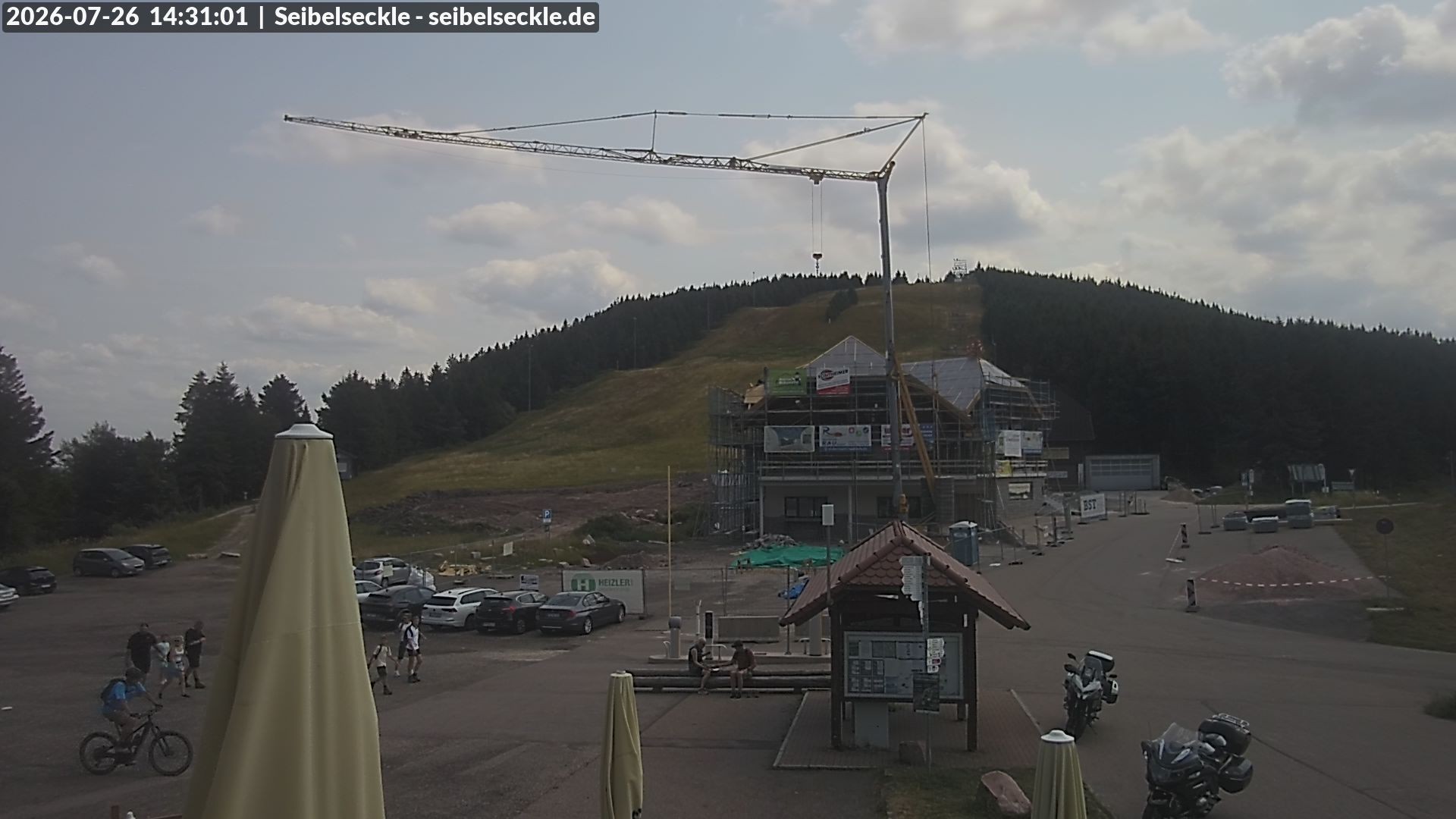Archived image Webcam Seibelseckle the slope