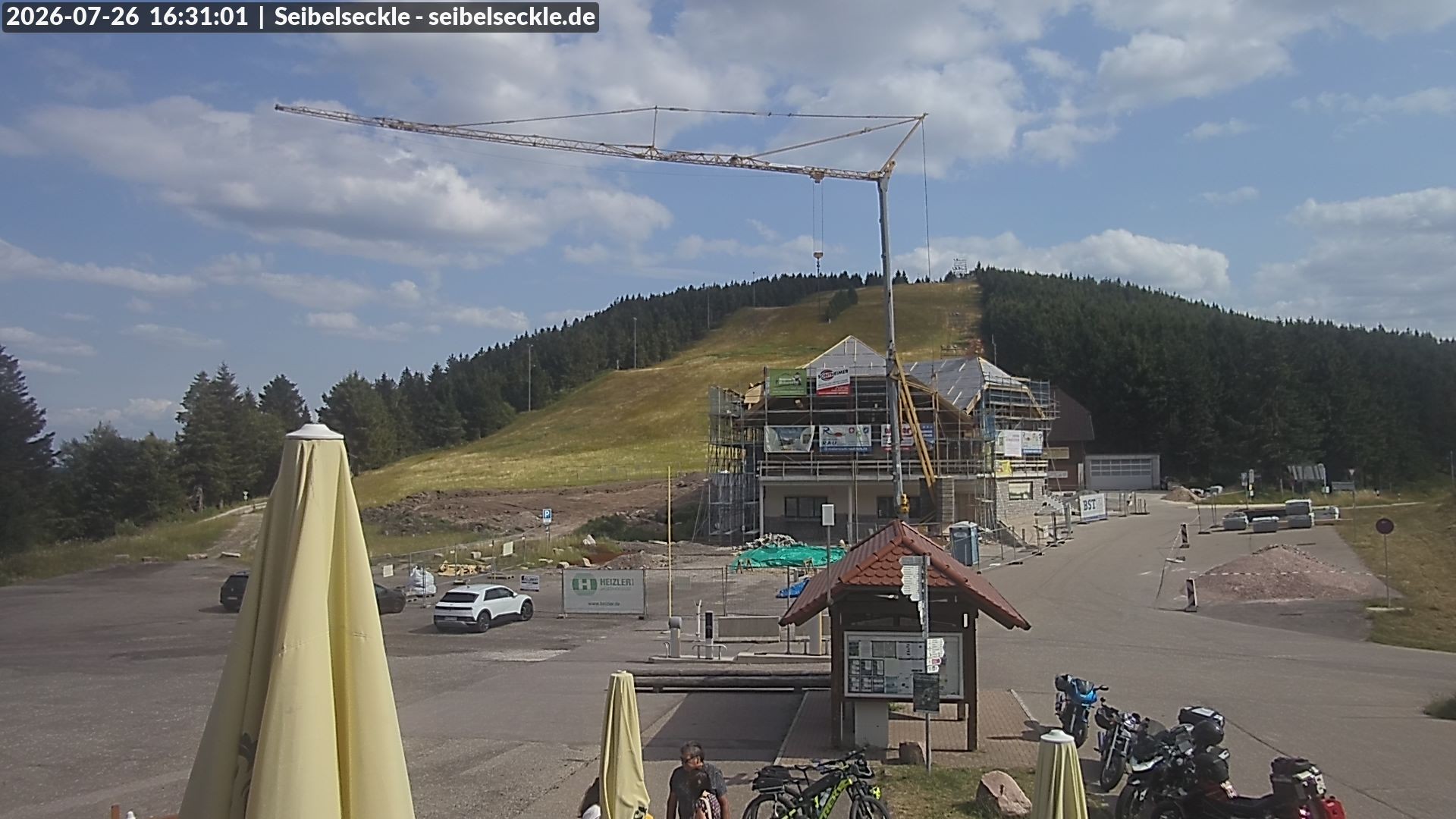 Archived image Webcam Seibelseckle the slope