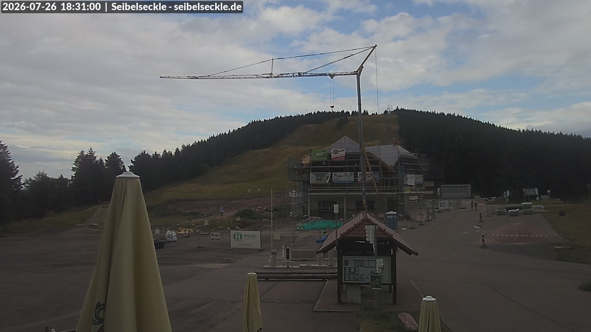 Archived image Webcam Seibelseckle the slope