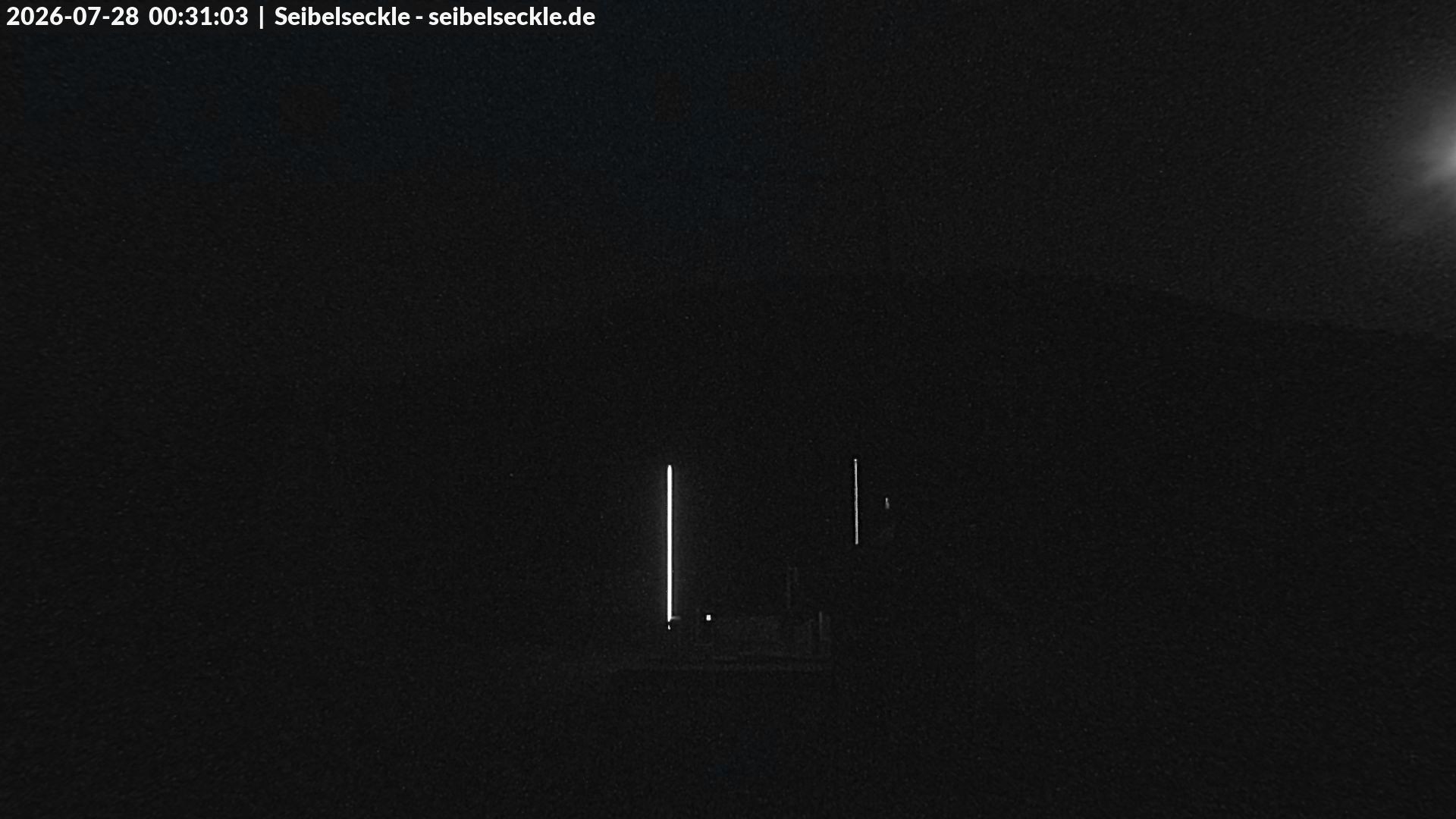 Archiv Foto Webcam Seibelseckle Blick auf die Piste
