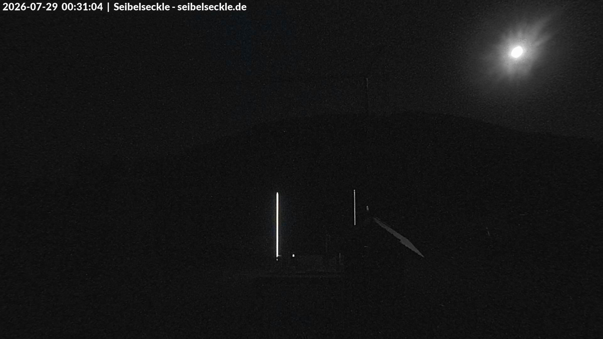 Archiv Foto Webcam Seibelseckle Blick auf die Piste