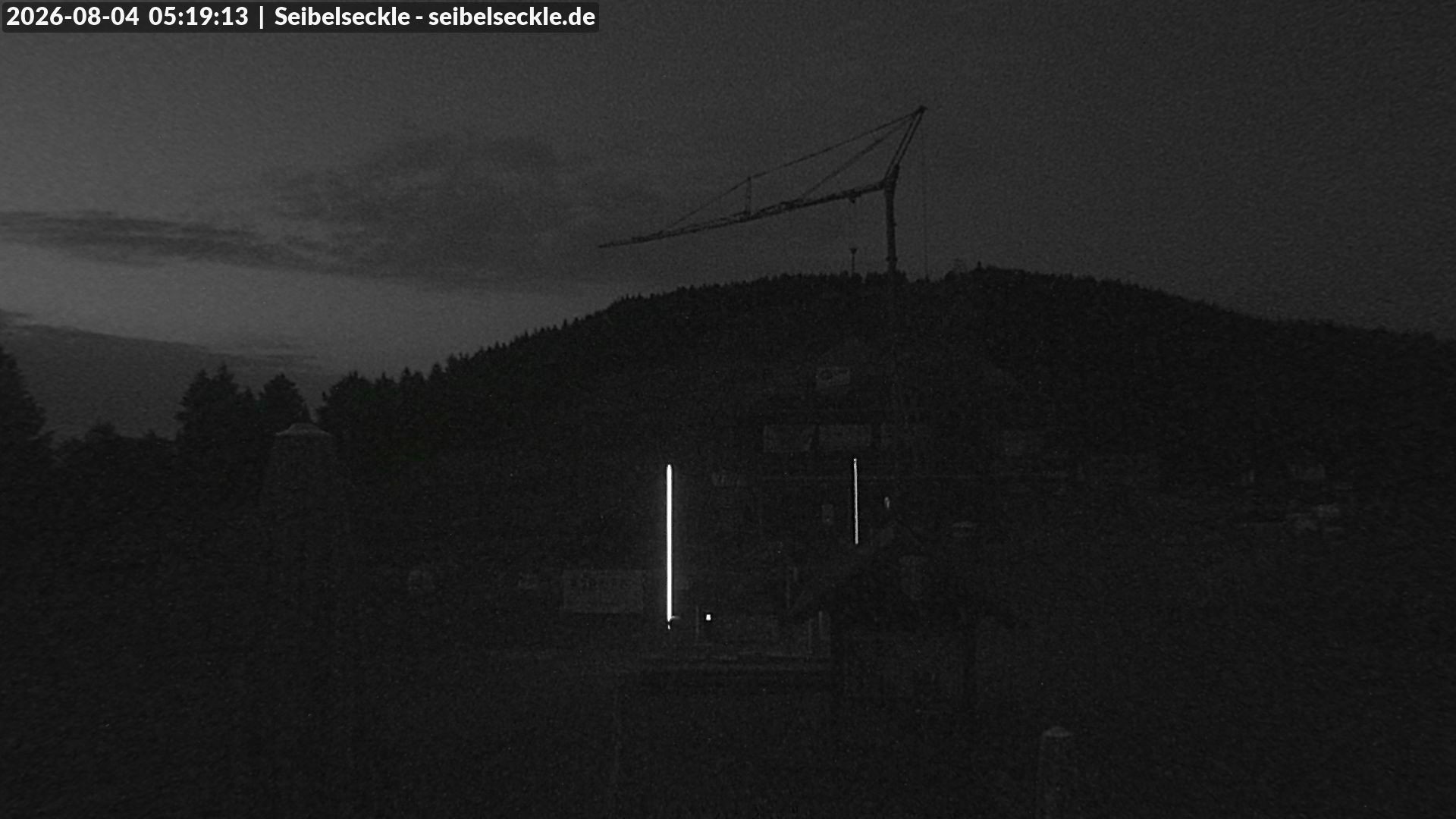 Archiv Foto Webcam Seibelseckle Blick auf die Piste