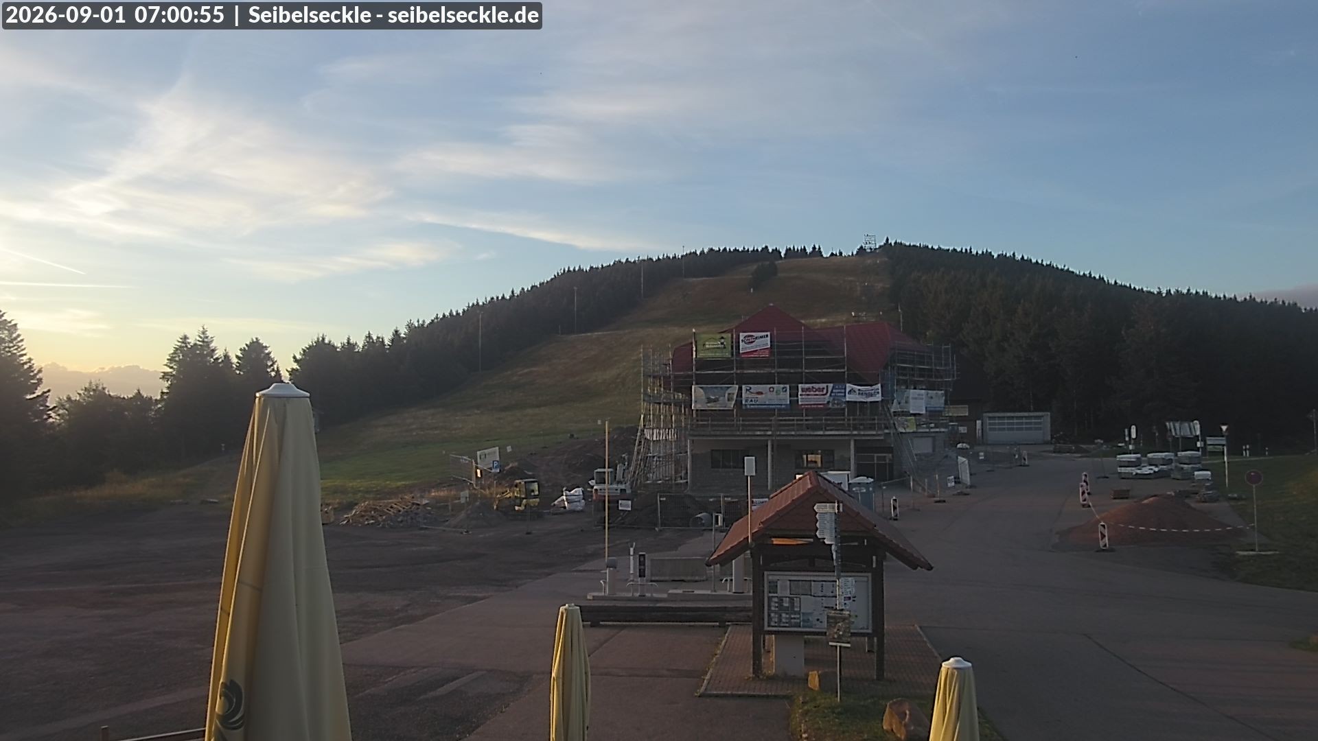 Archived image Webcam Seibelseckle the slope