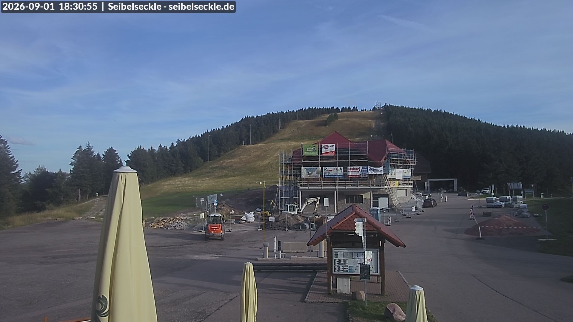 Archived image Webcam Seibelseckle the slope